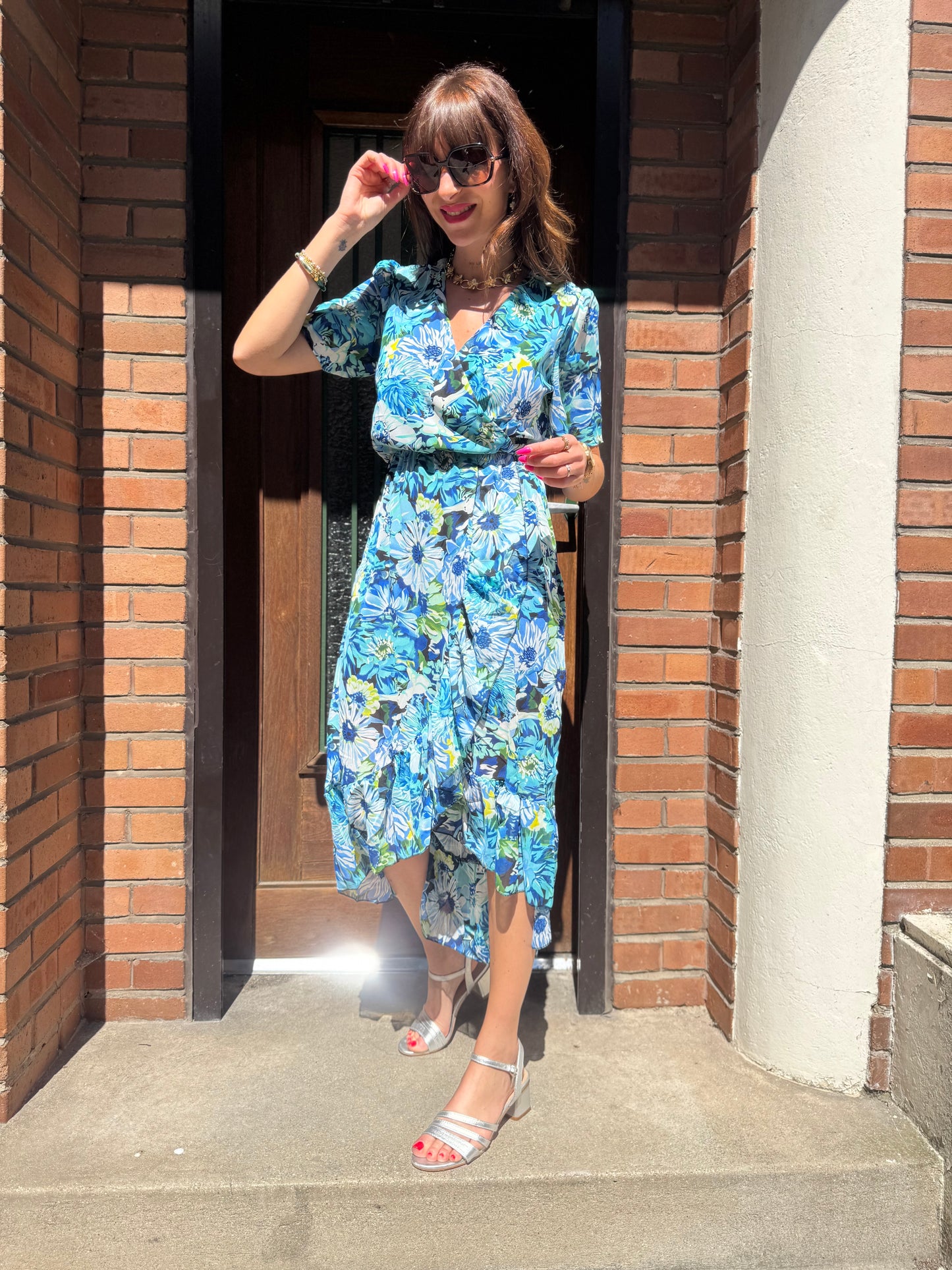 Robe Capucine bleu