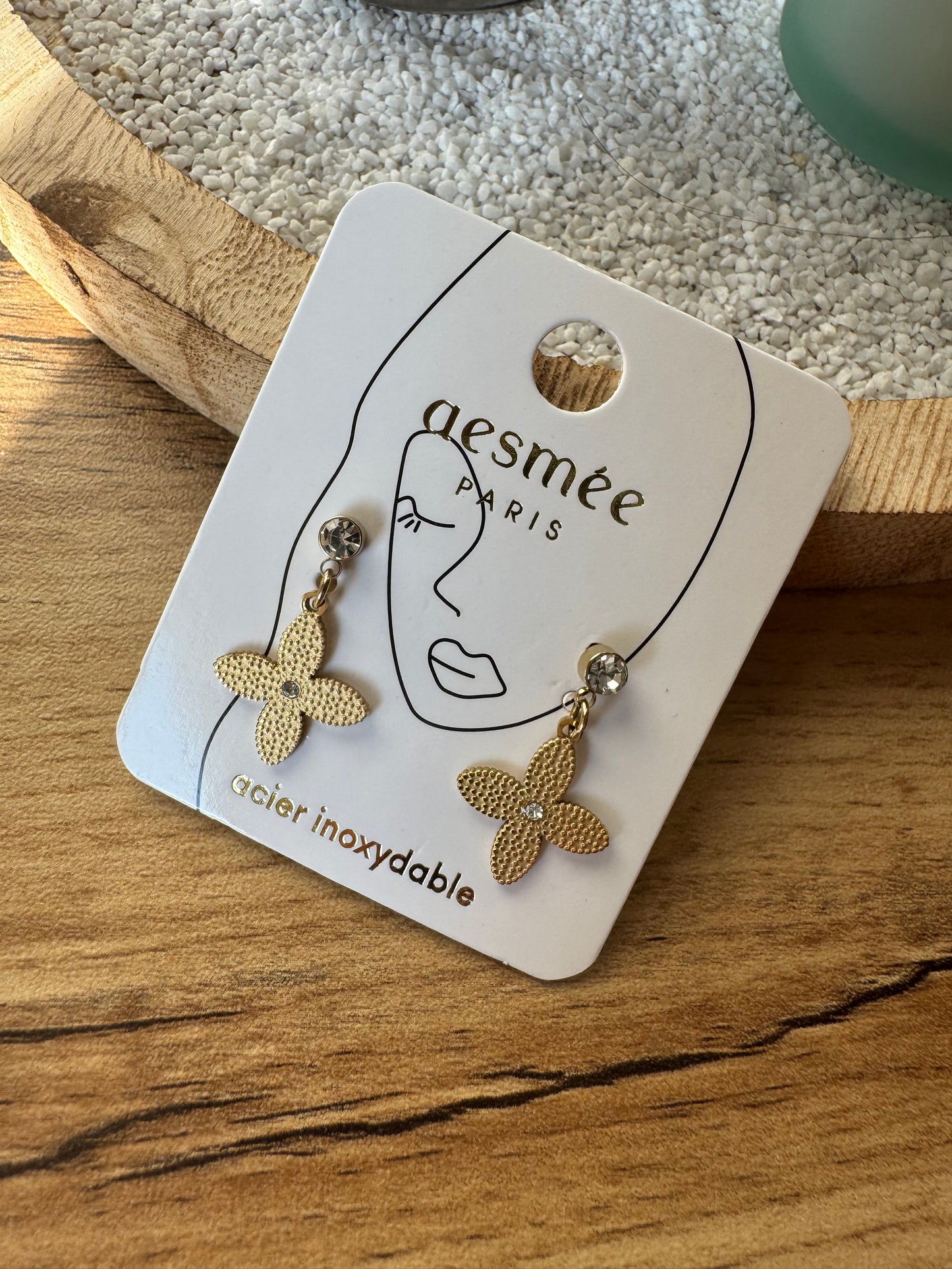 Boucle D’Oreille Fleur