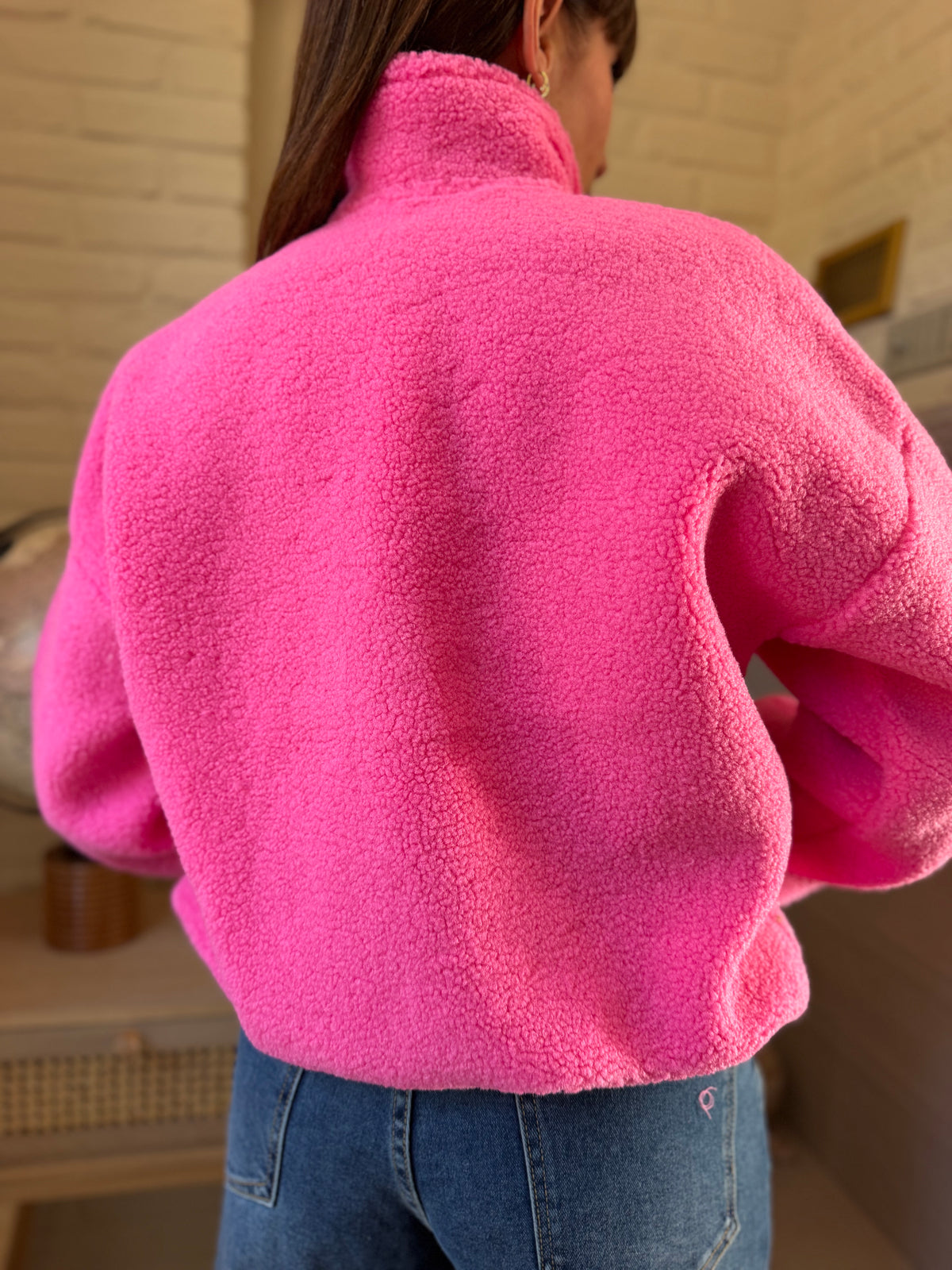 Veste Teddy Rose
