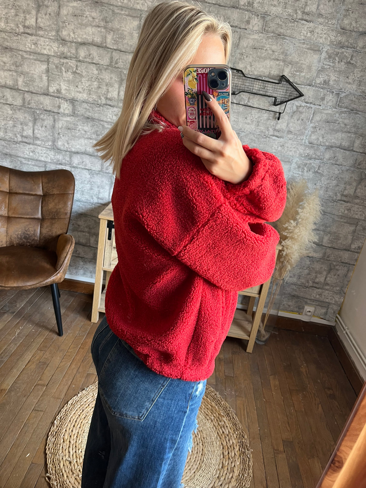 Veste Teddy Ruby