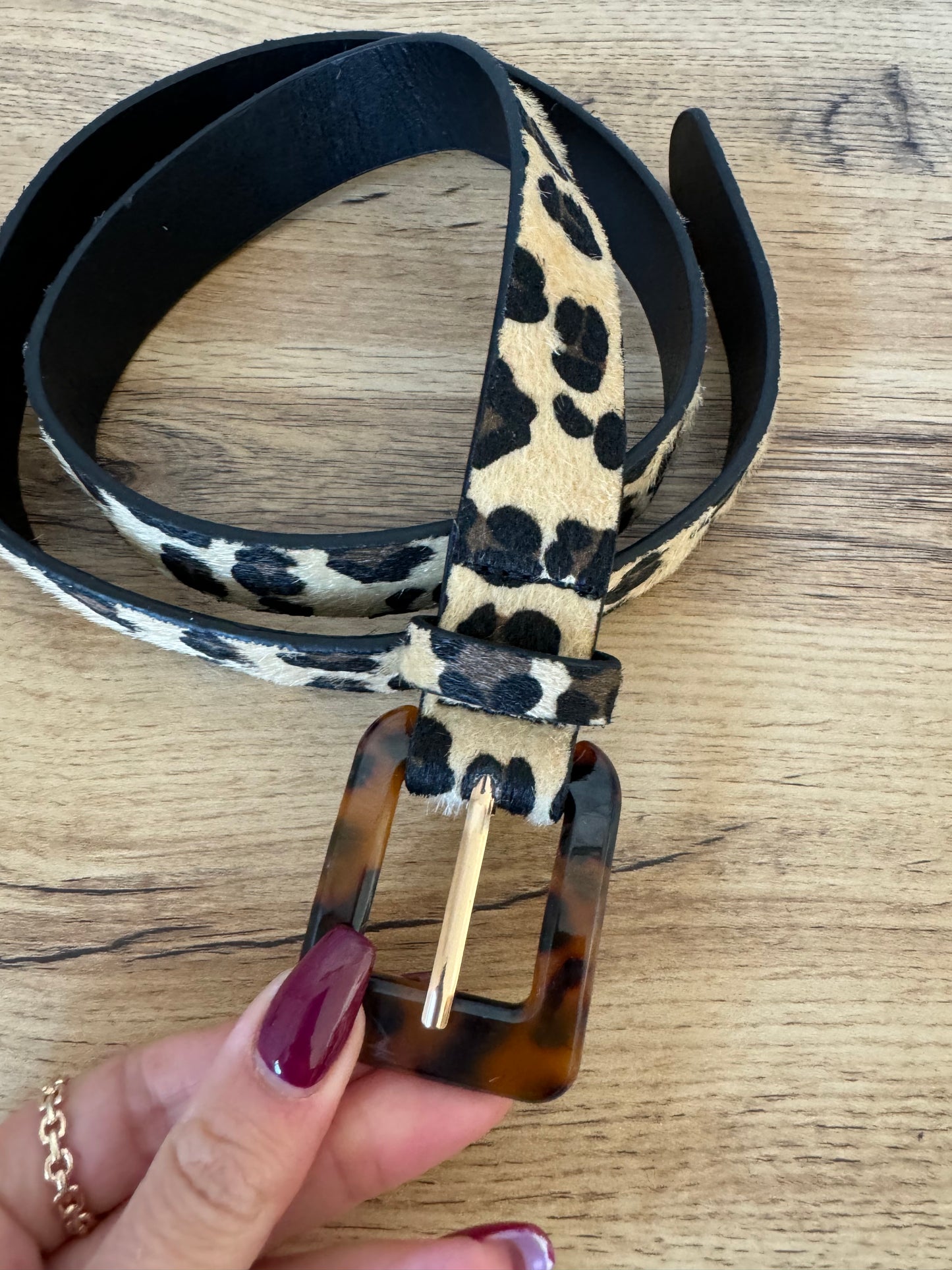 Ceinture Léopard Arc
