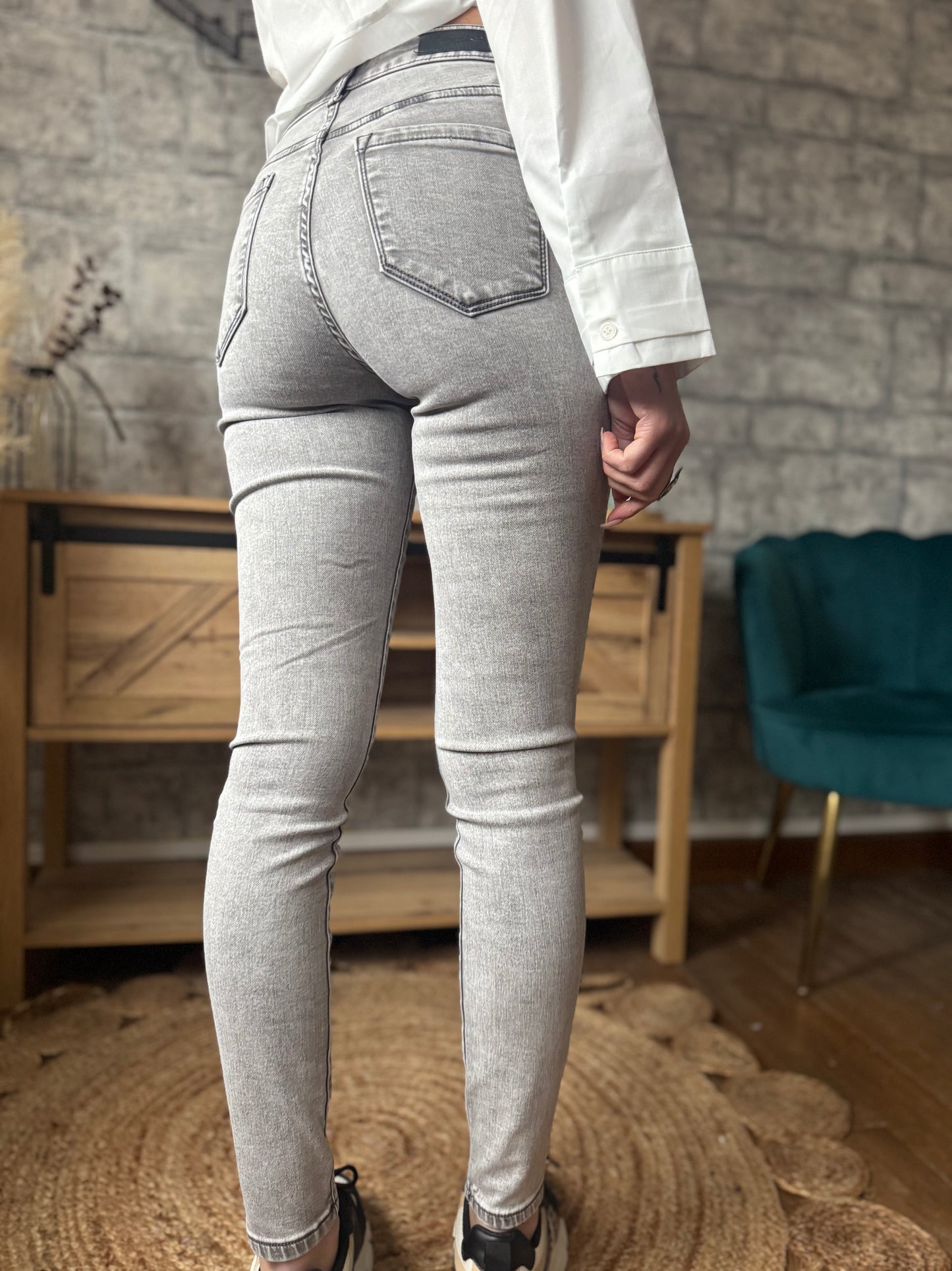 Jean's Slim Gris