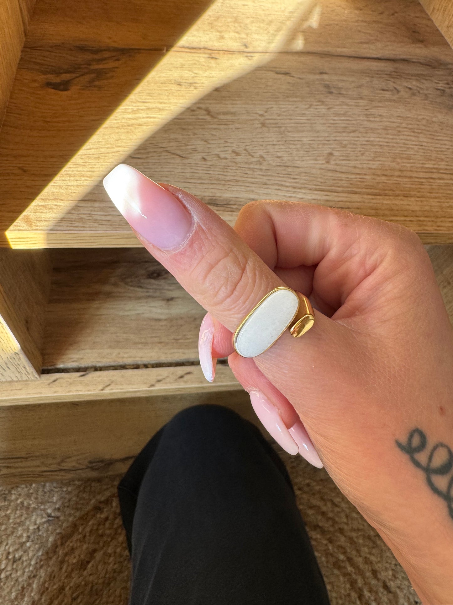 Bague Anne Blanc