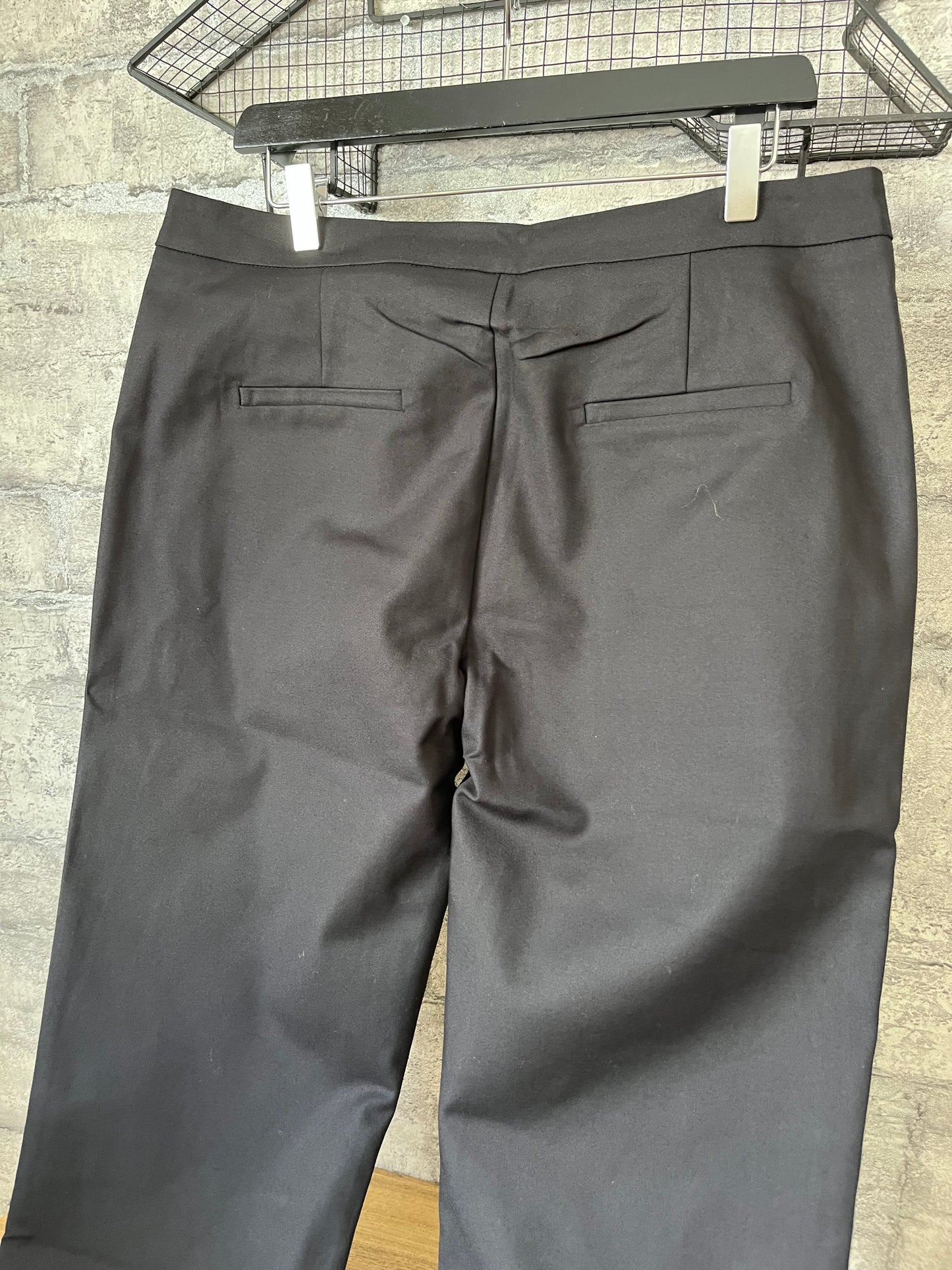 Pantalon Droit Noir Pulpeuse