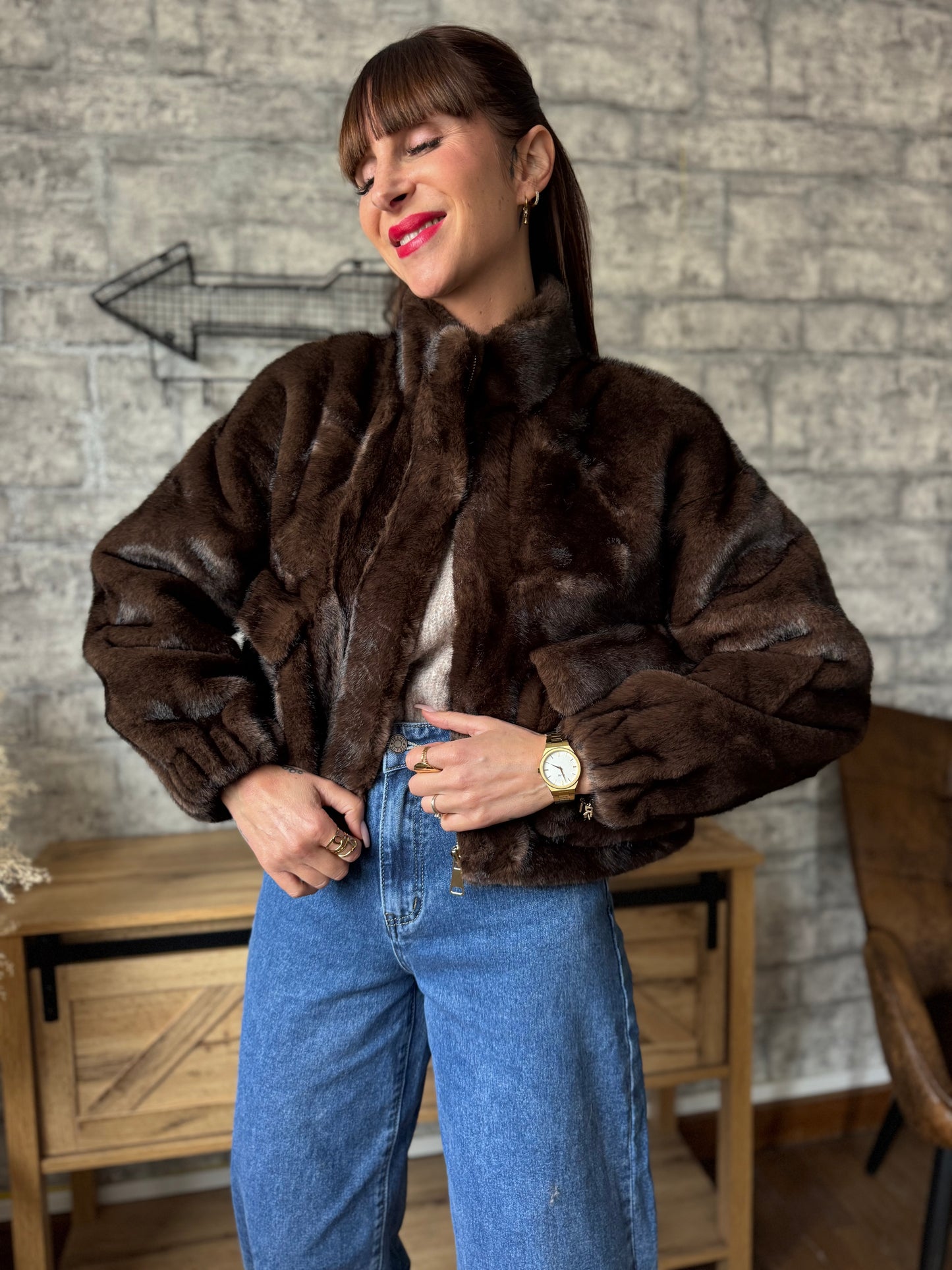 Manteau Cannelle