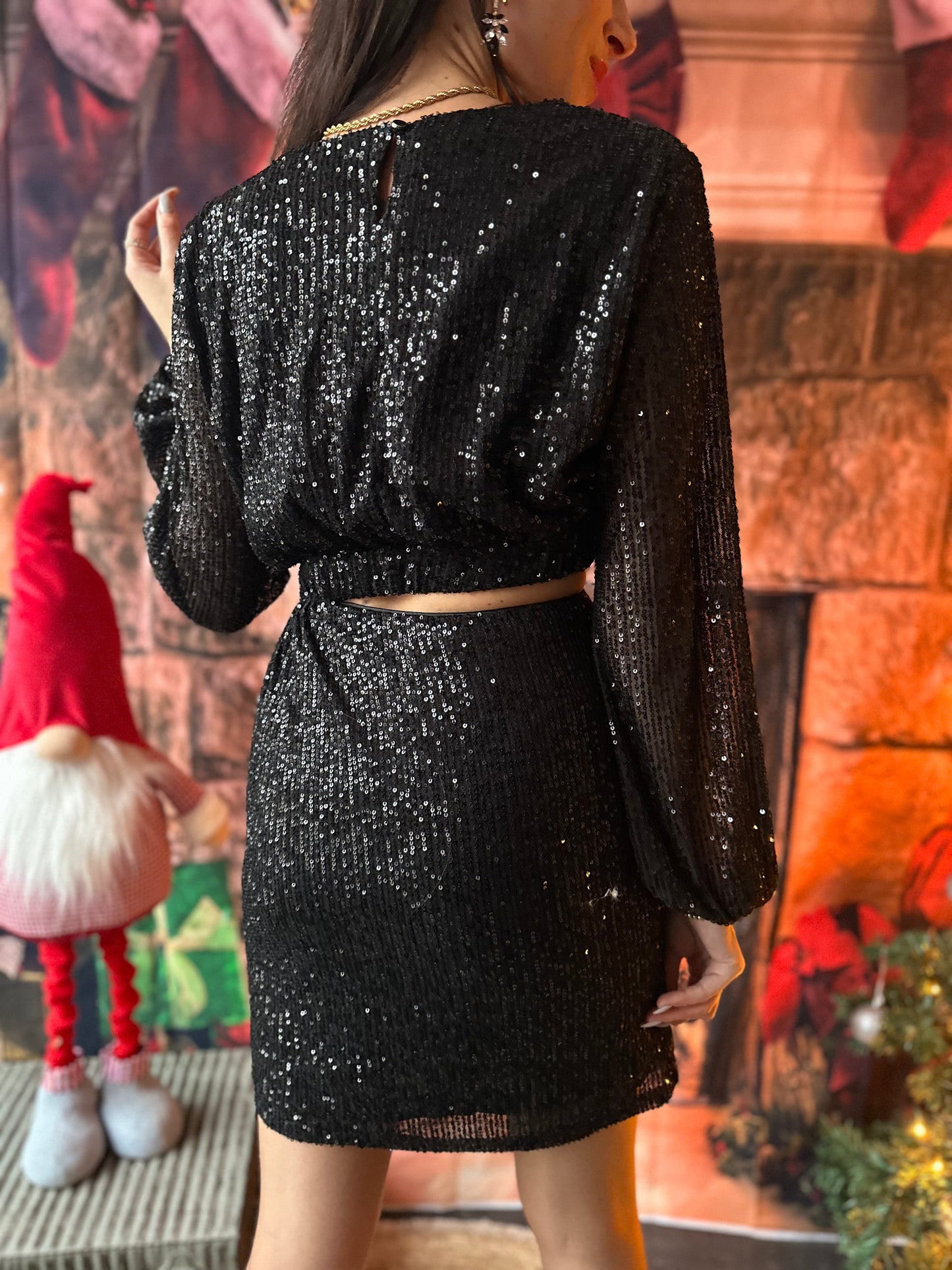 Robe Luxe Sequin