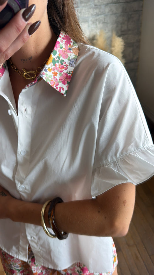 Chemise Liberty Rose