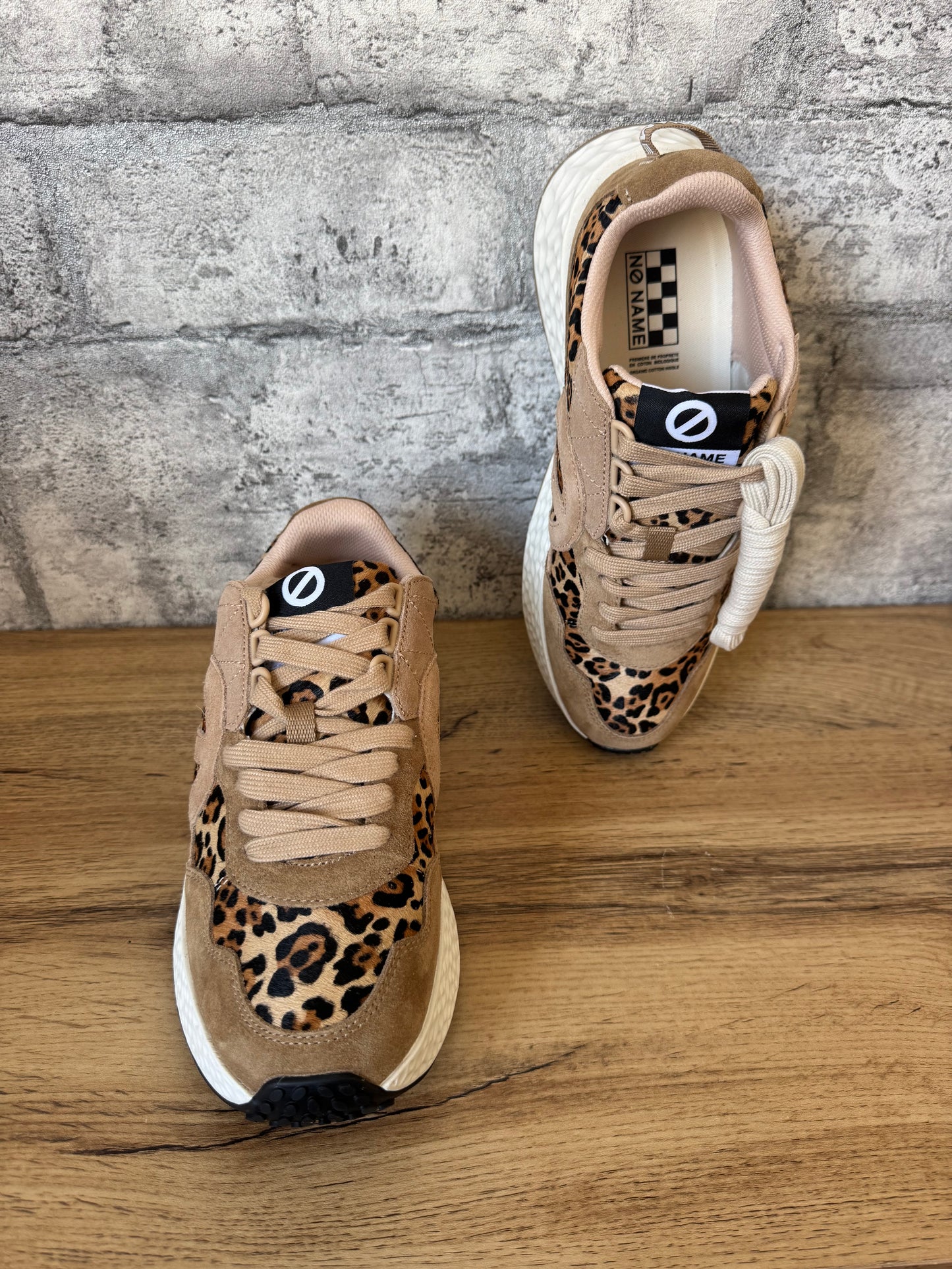 Basket No Name Carter Jogger Léopard