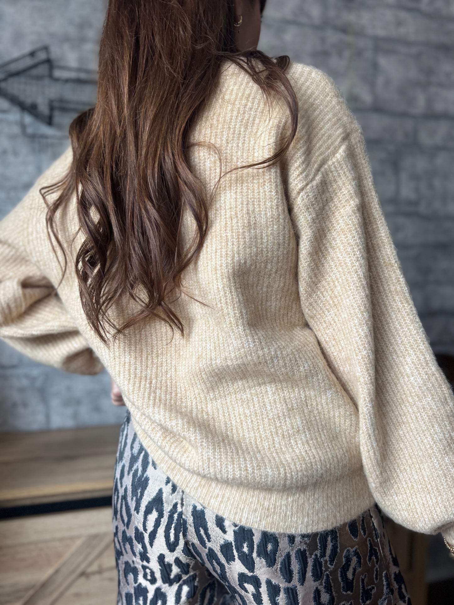 Pull Toudou Beige