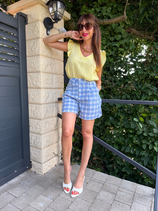 Short Gaby Bleu