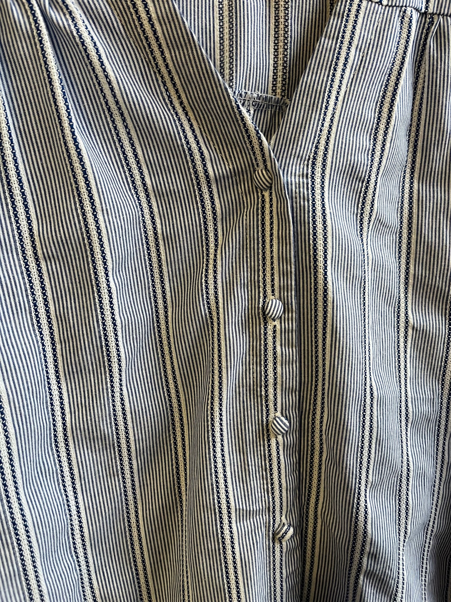 Chemise Rayé Bleu Pulpeuse