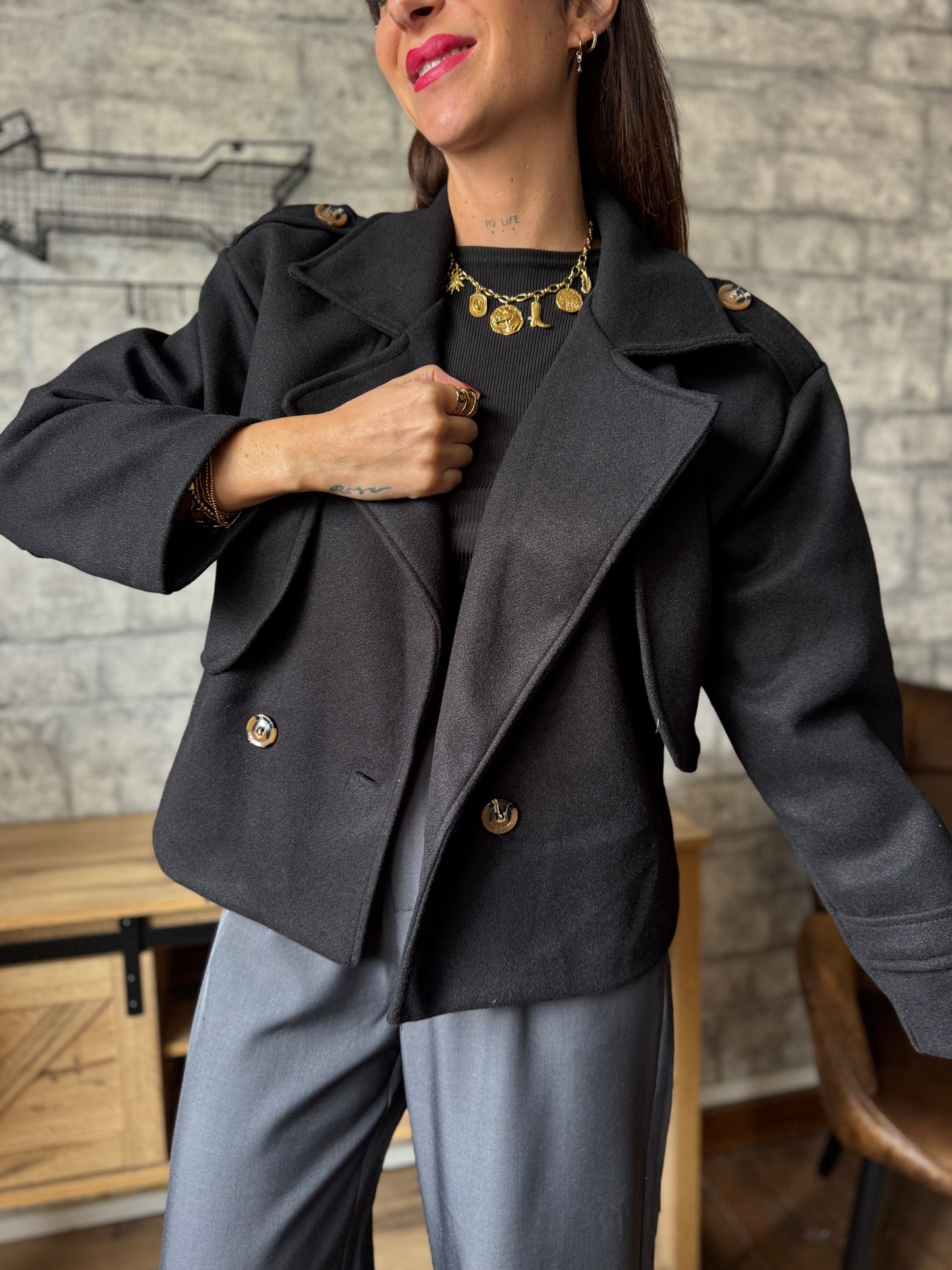 Veste Elys Noir