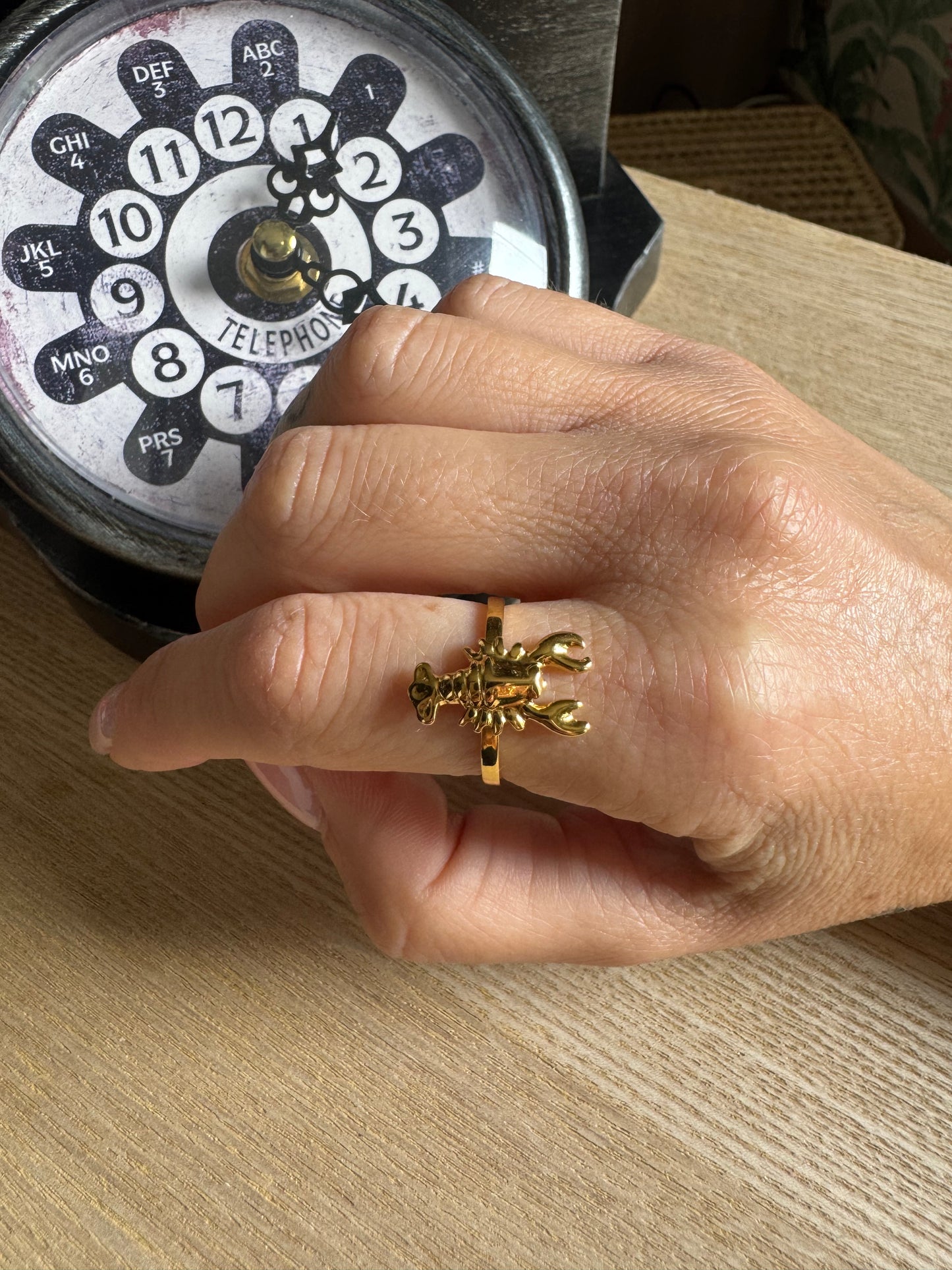 Bague Crabe