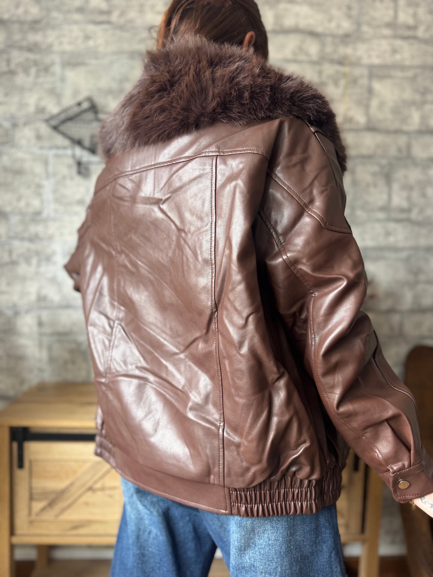 Veste Artika Chocolat (fourrure amovible)
