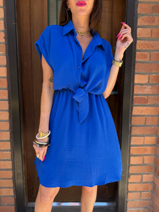 Robe Caline Bleu roi