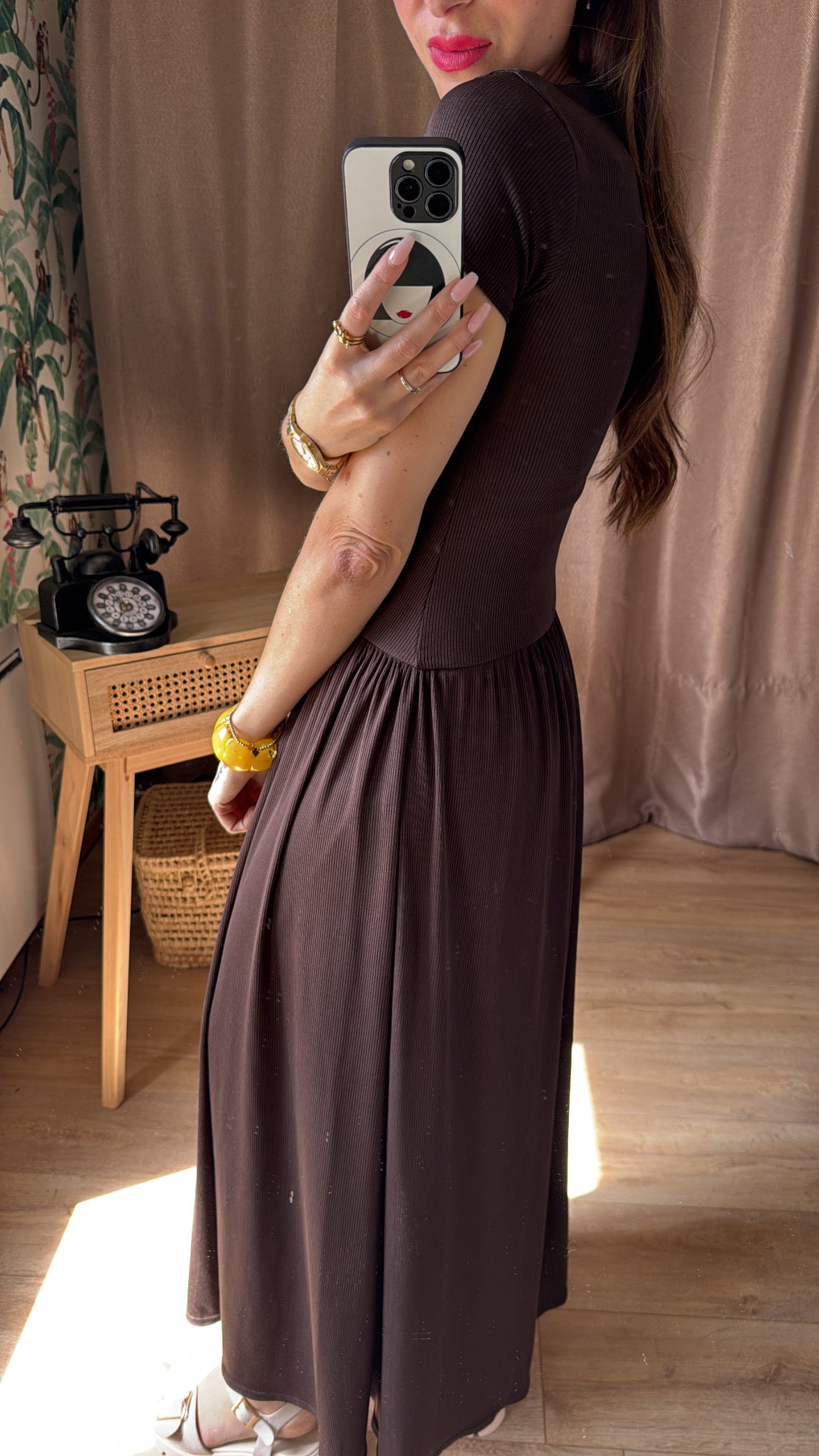 Robe Soraya Chocolat