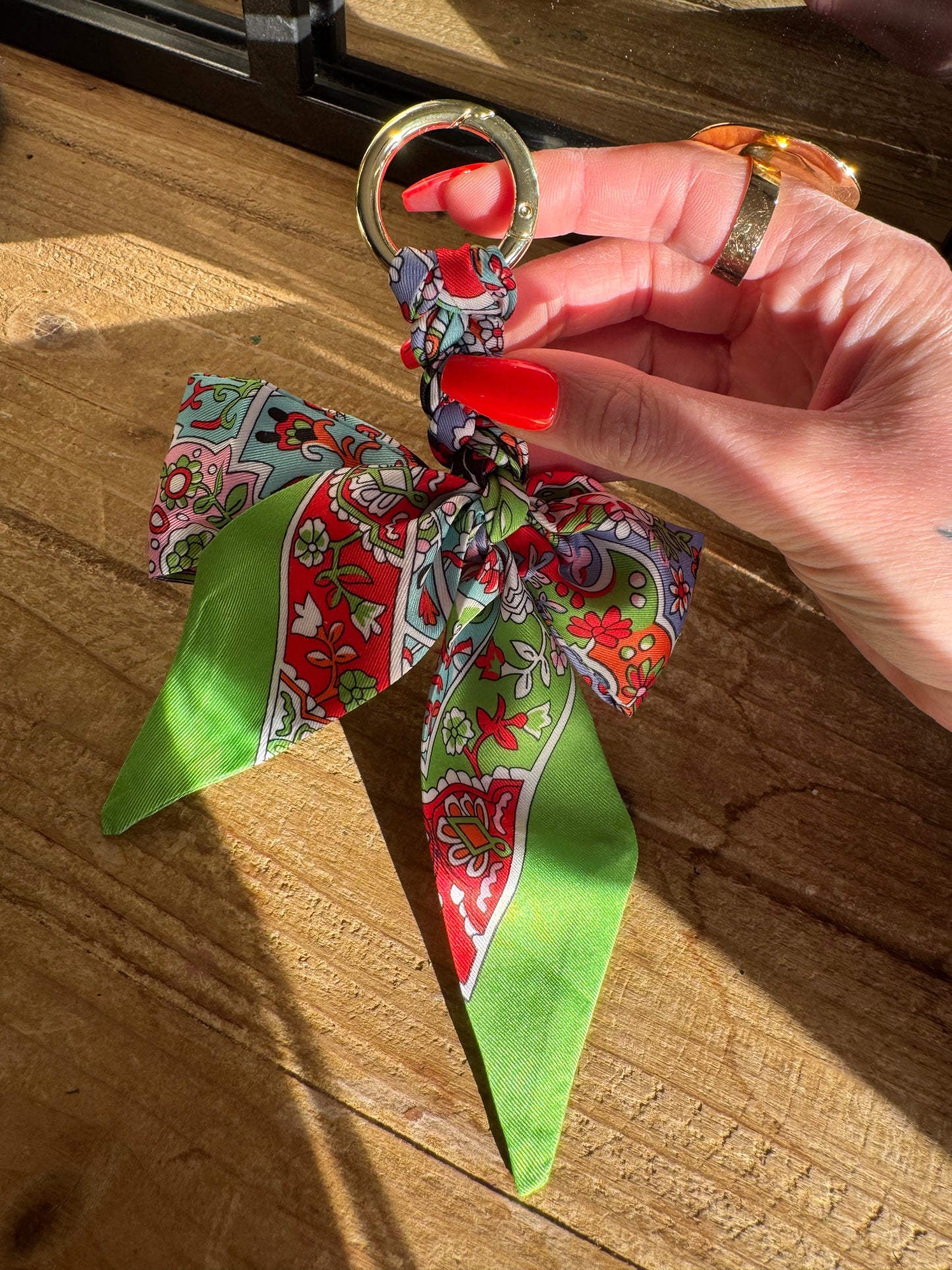 Porte Clés Noeud Vert