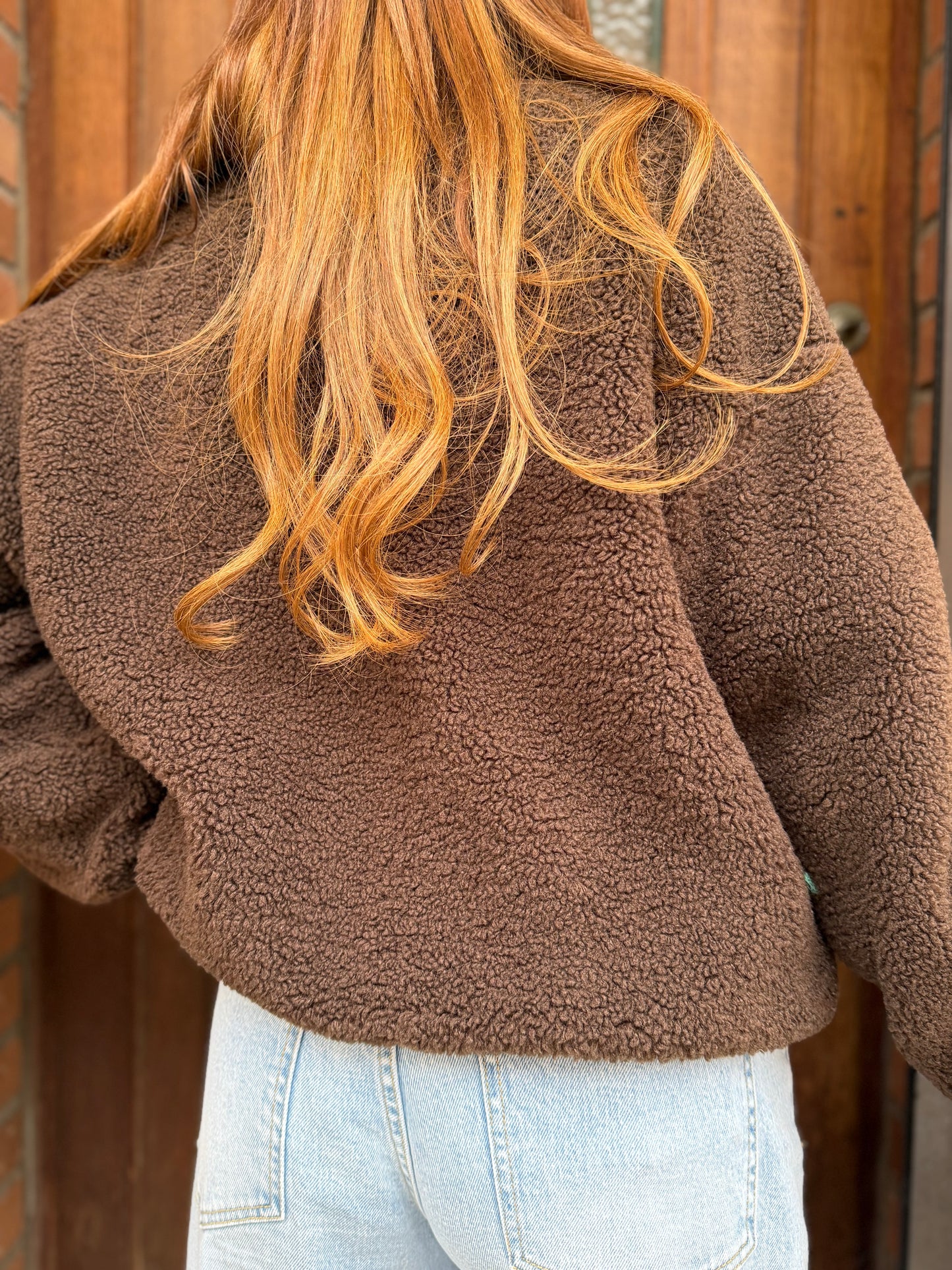 Veste Teddy Chocolat