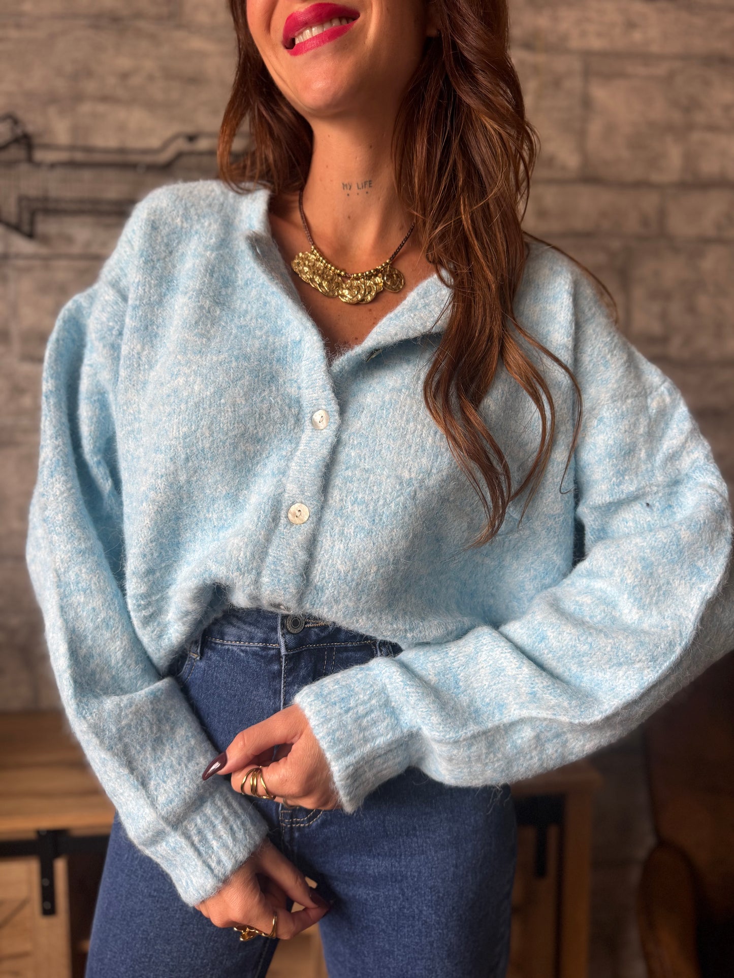 Gilet Elliot Bleu Ciel