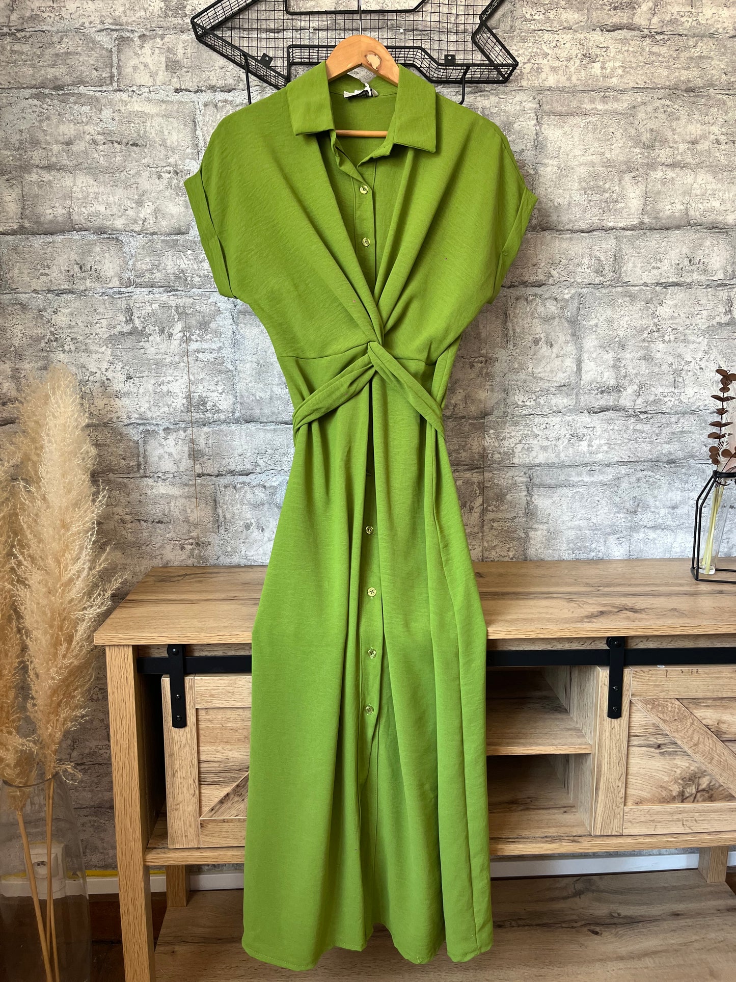 Robe Louise Pistache