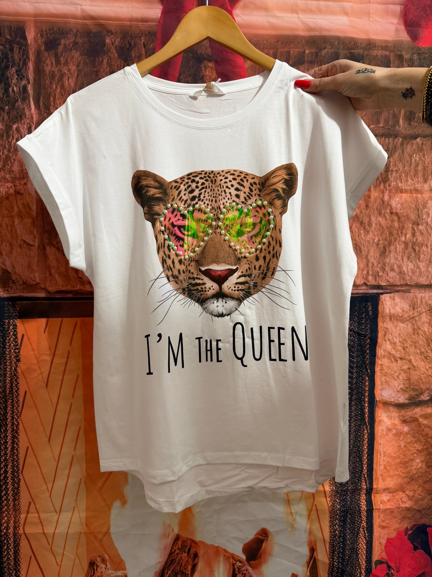 T-Shirt Tigre Perle