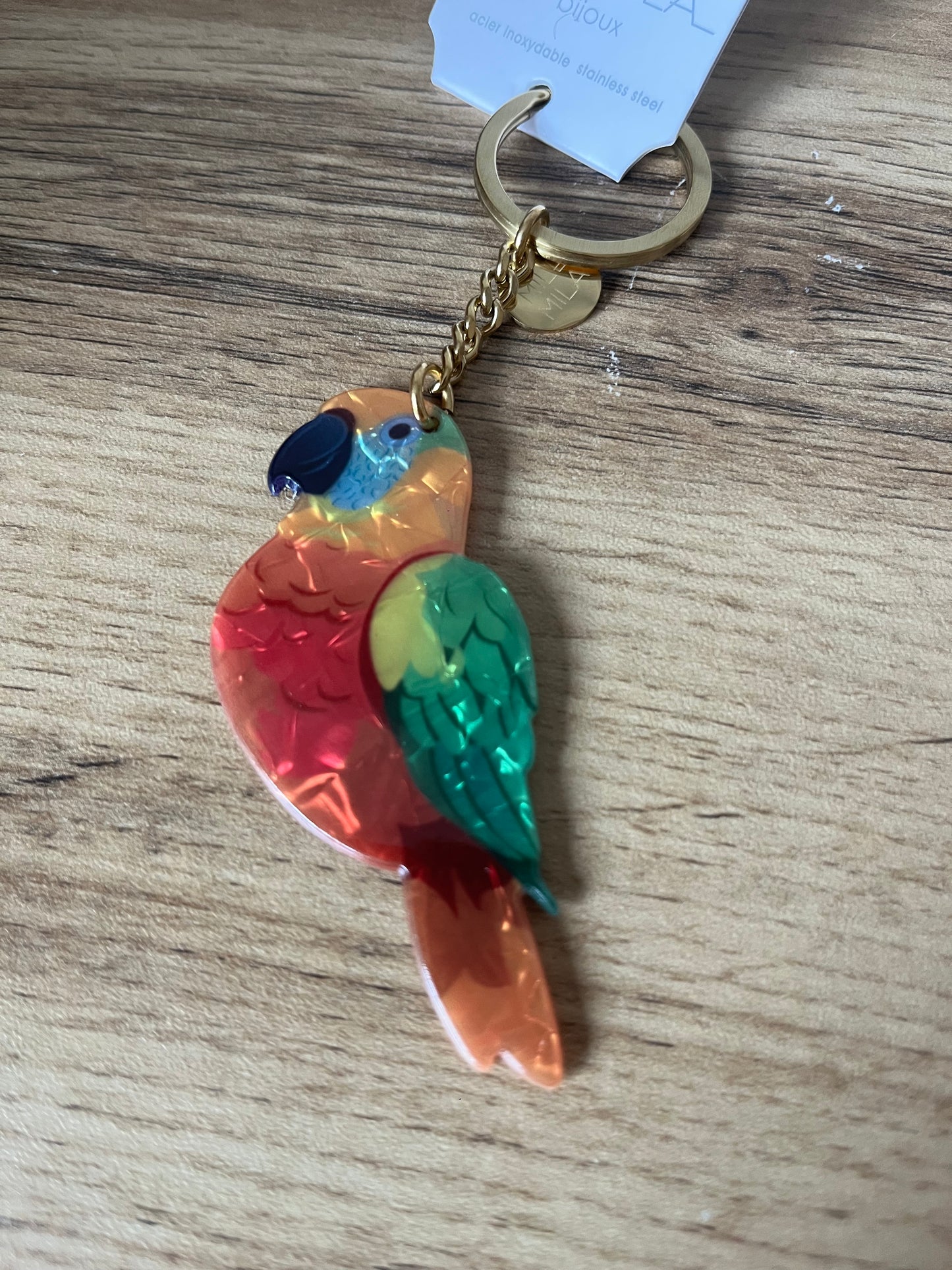 Porte clés Perroquet