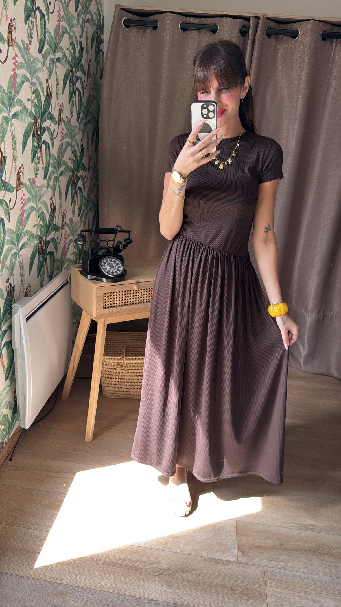 Robe Soraya Chocolat