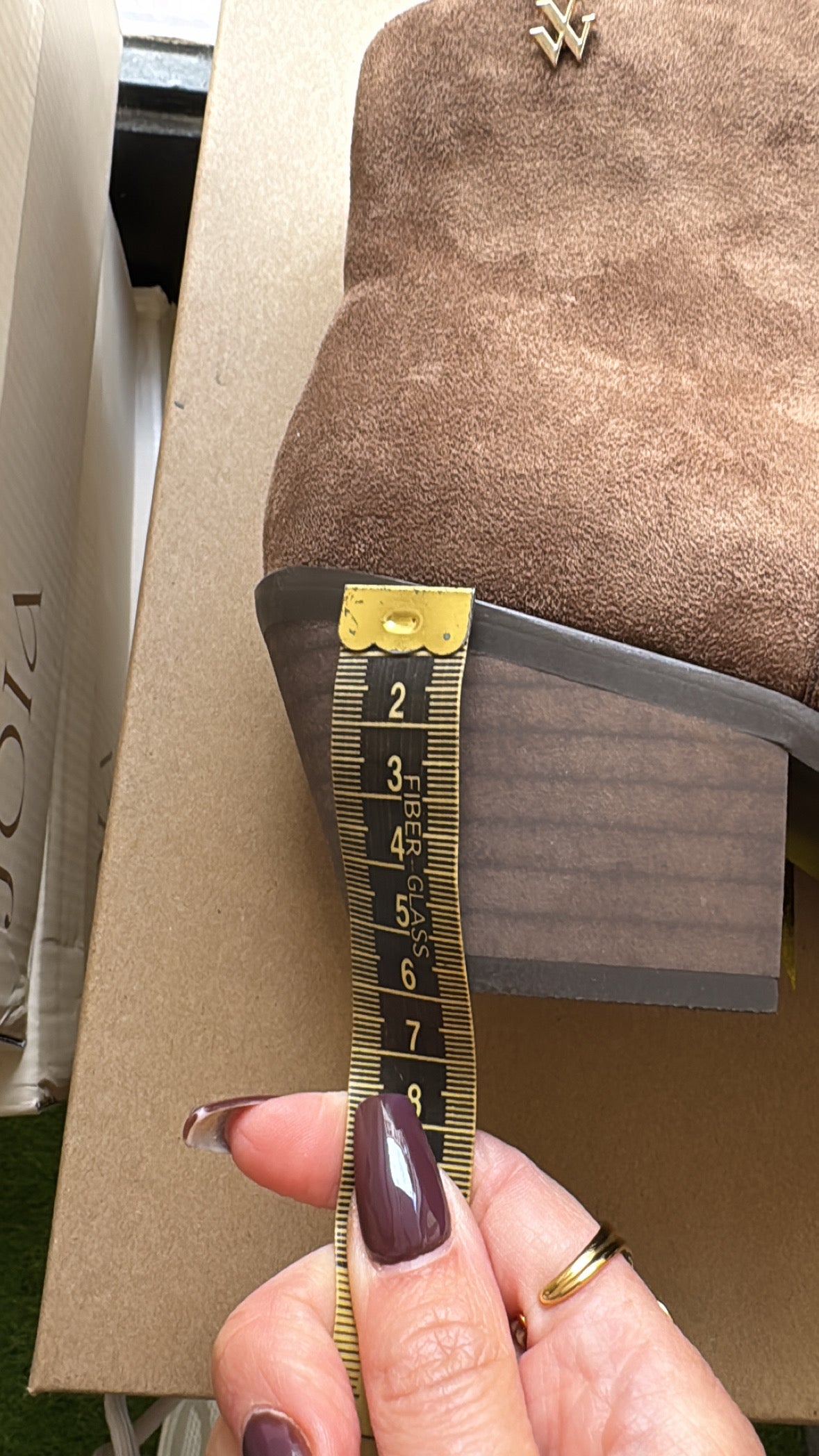 Boots Vanessa Wu MARISSA CAFE ( Taille 41 )