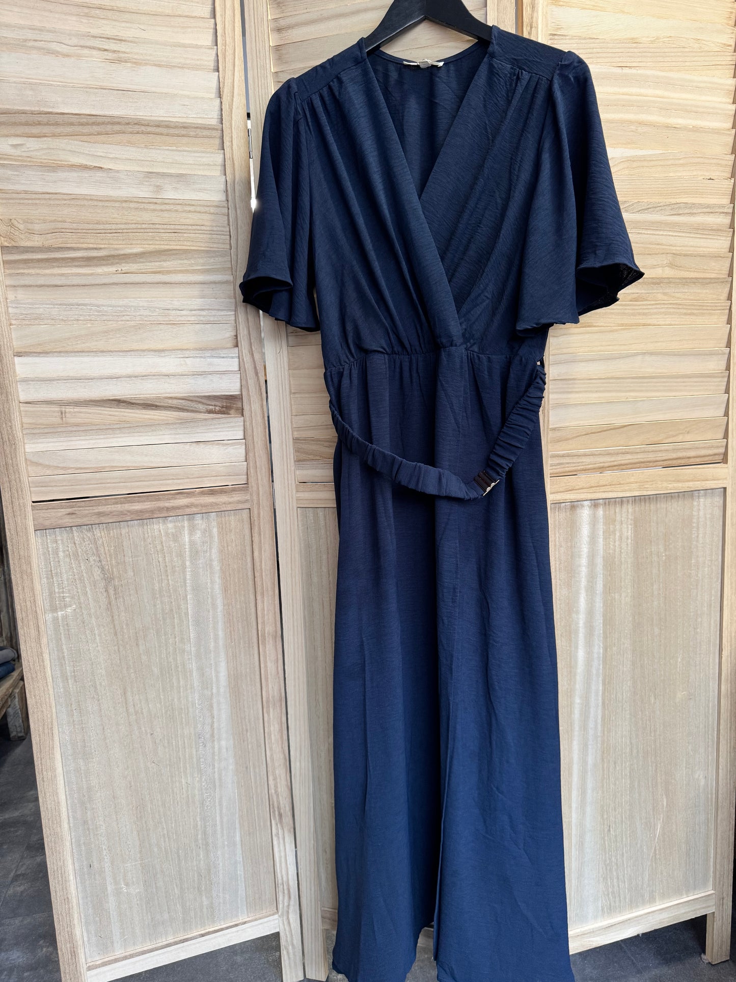 Robe Longue Bleu Pulpeuseu