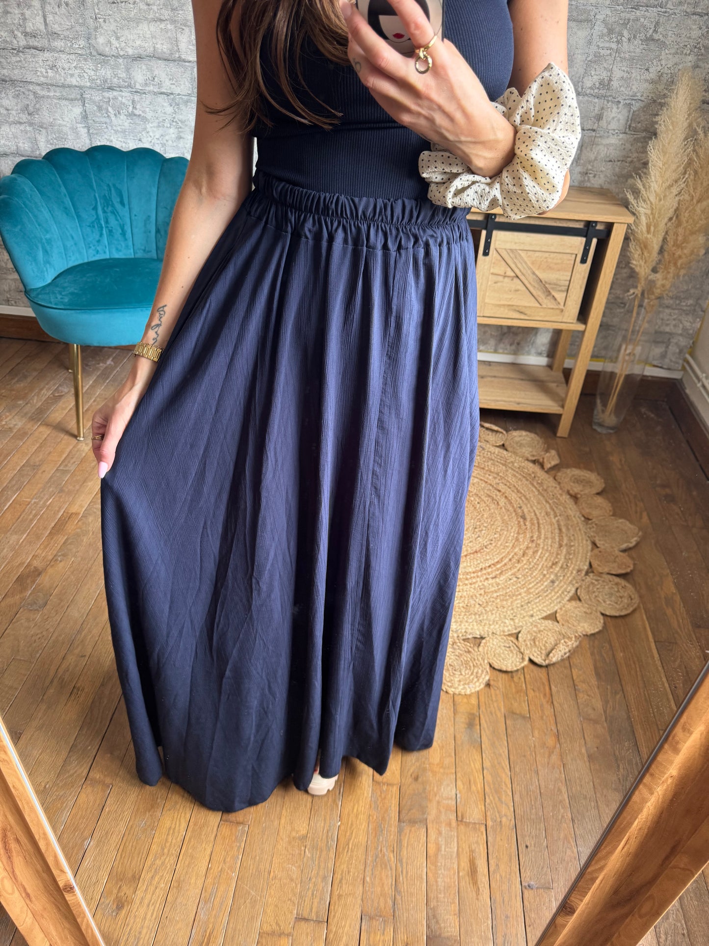 Jupe Danielle Bleu Marine