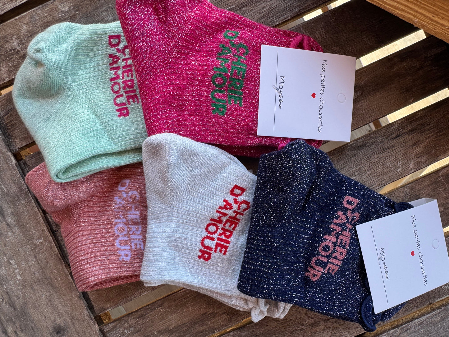 Chaussettes Chérie d’amour