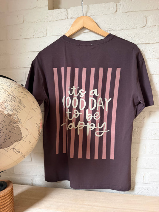 T Shirt Good Day Chocolat