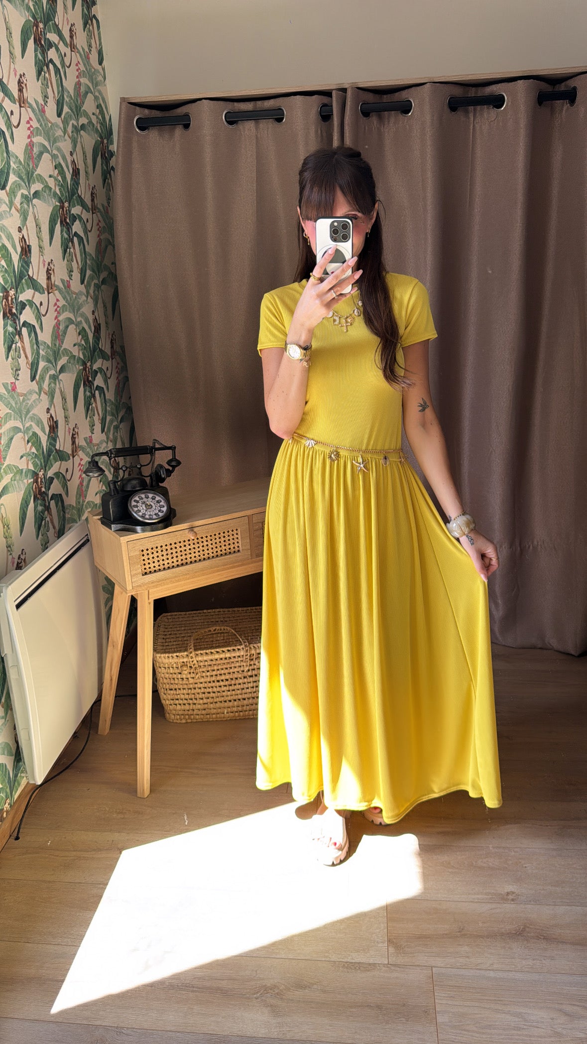 Robe Soraya Jaune