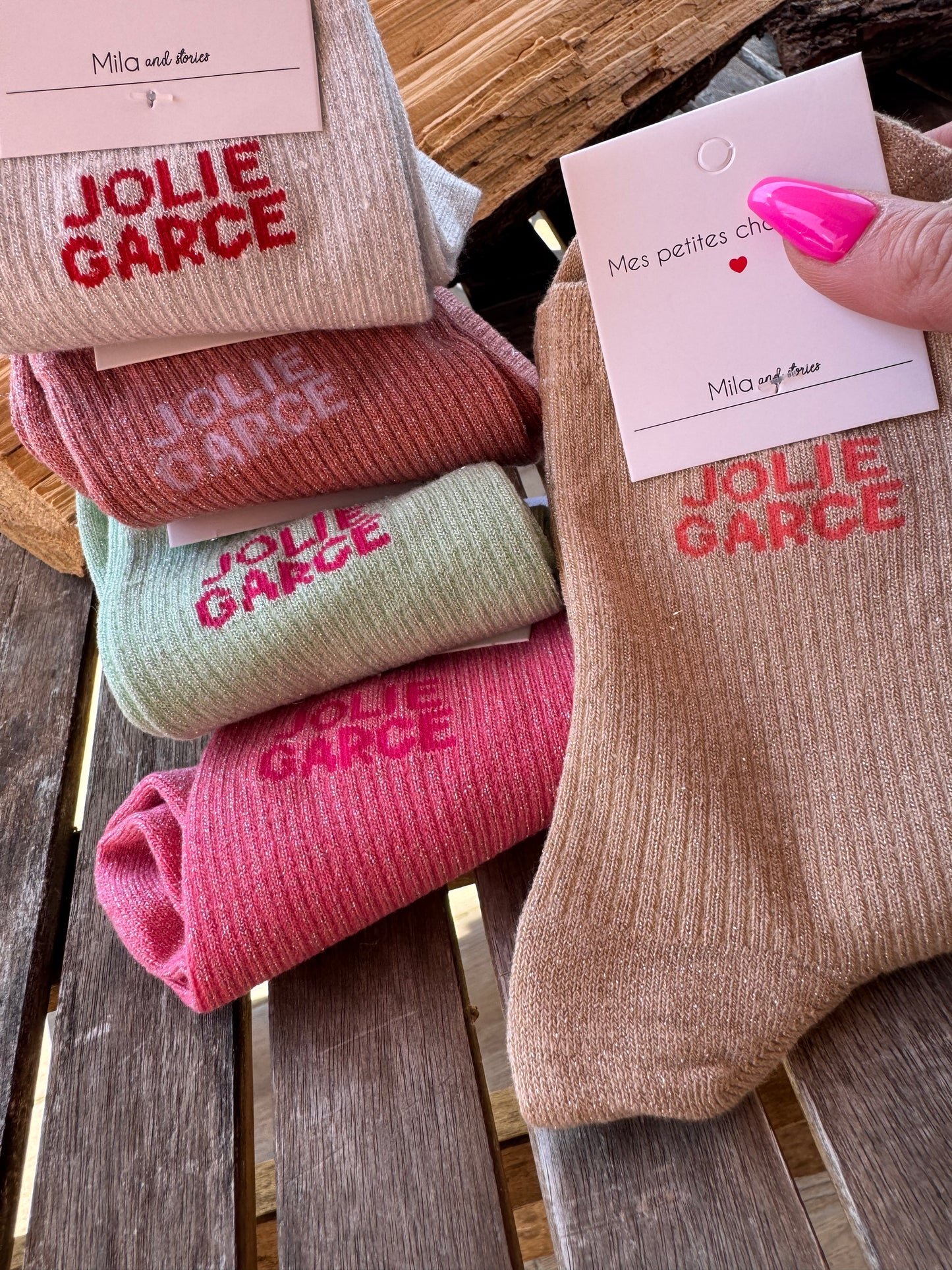 Chaussettes Jolie Garce