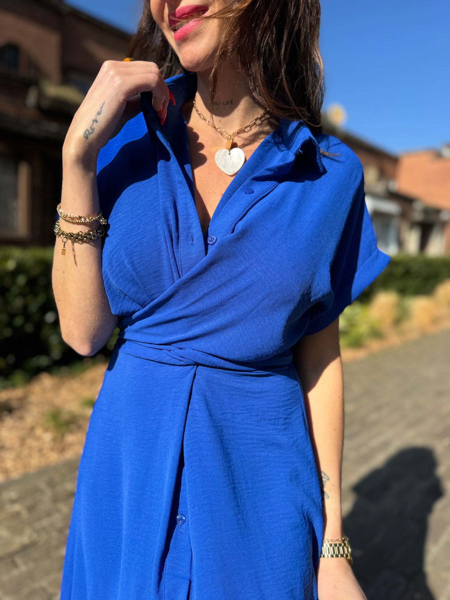 Robe Louise Bleu Roi