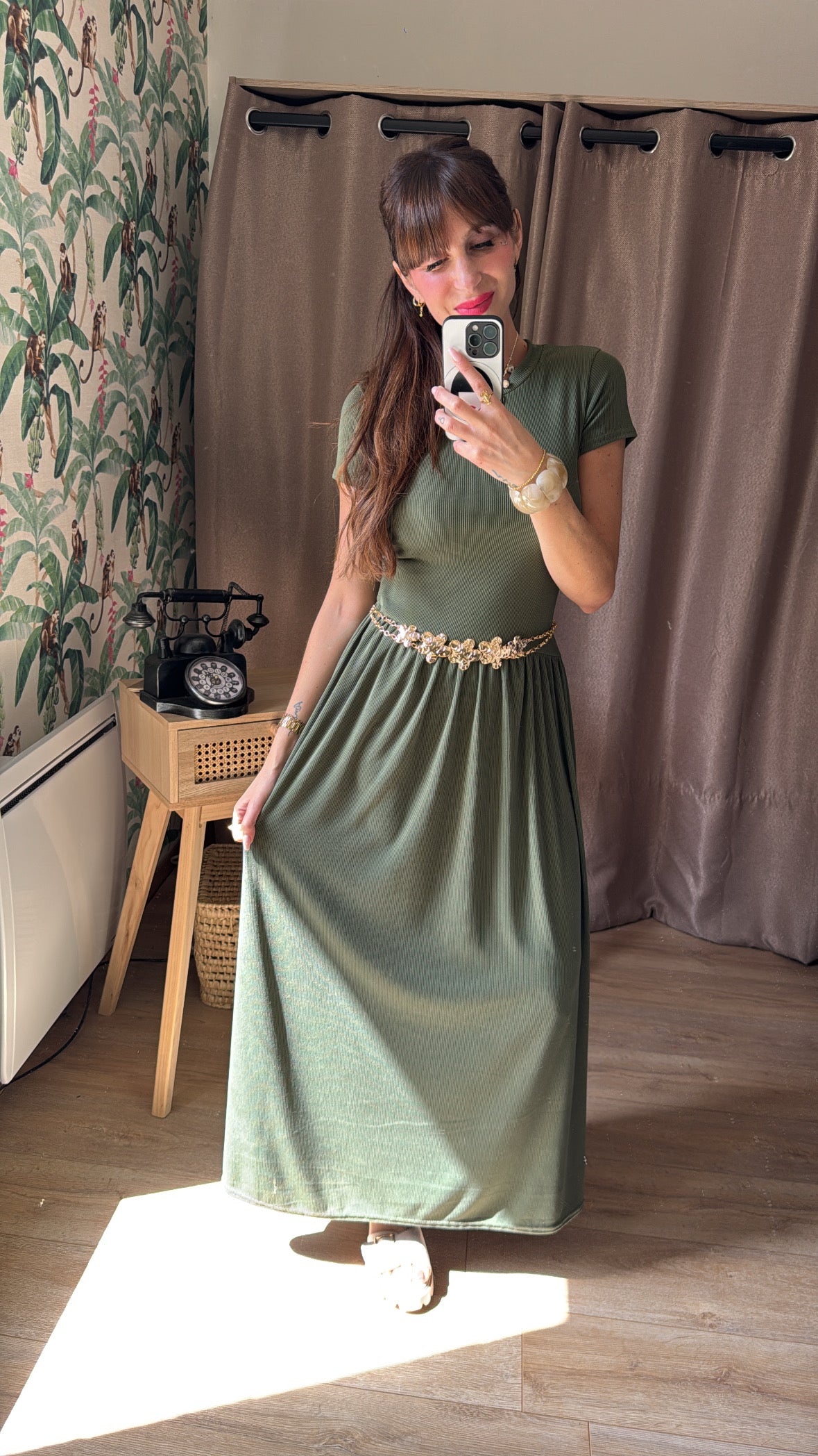 Robe Soraya Kaki