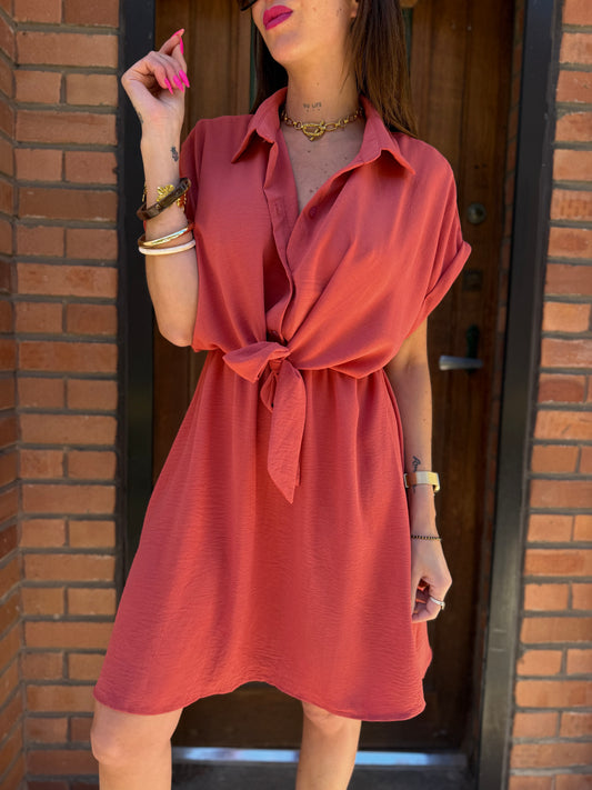 Robe Caline Vieux Rose