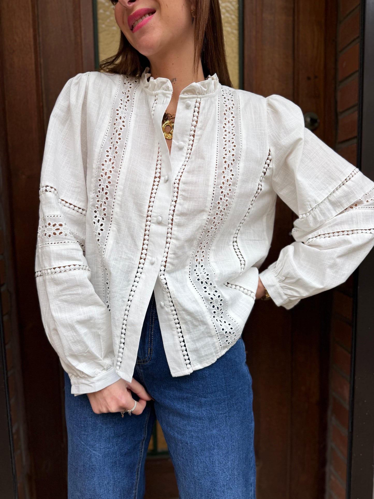 Chemise Téane Blanc