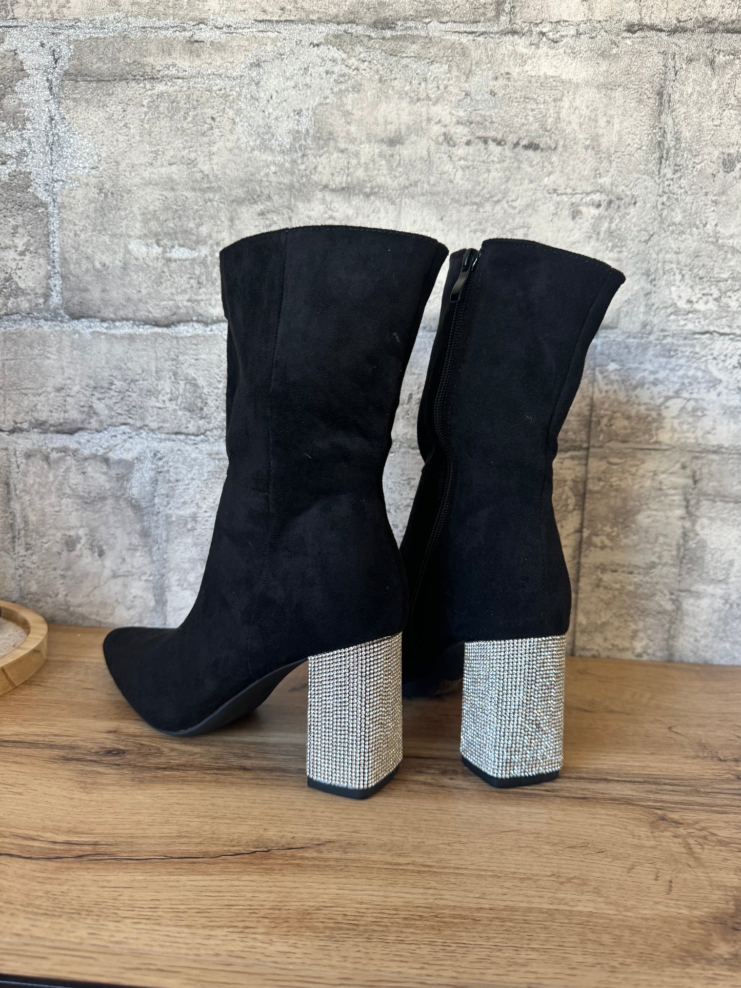 Bottines Noir Paillettes