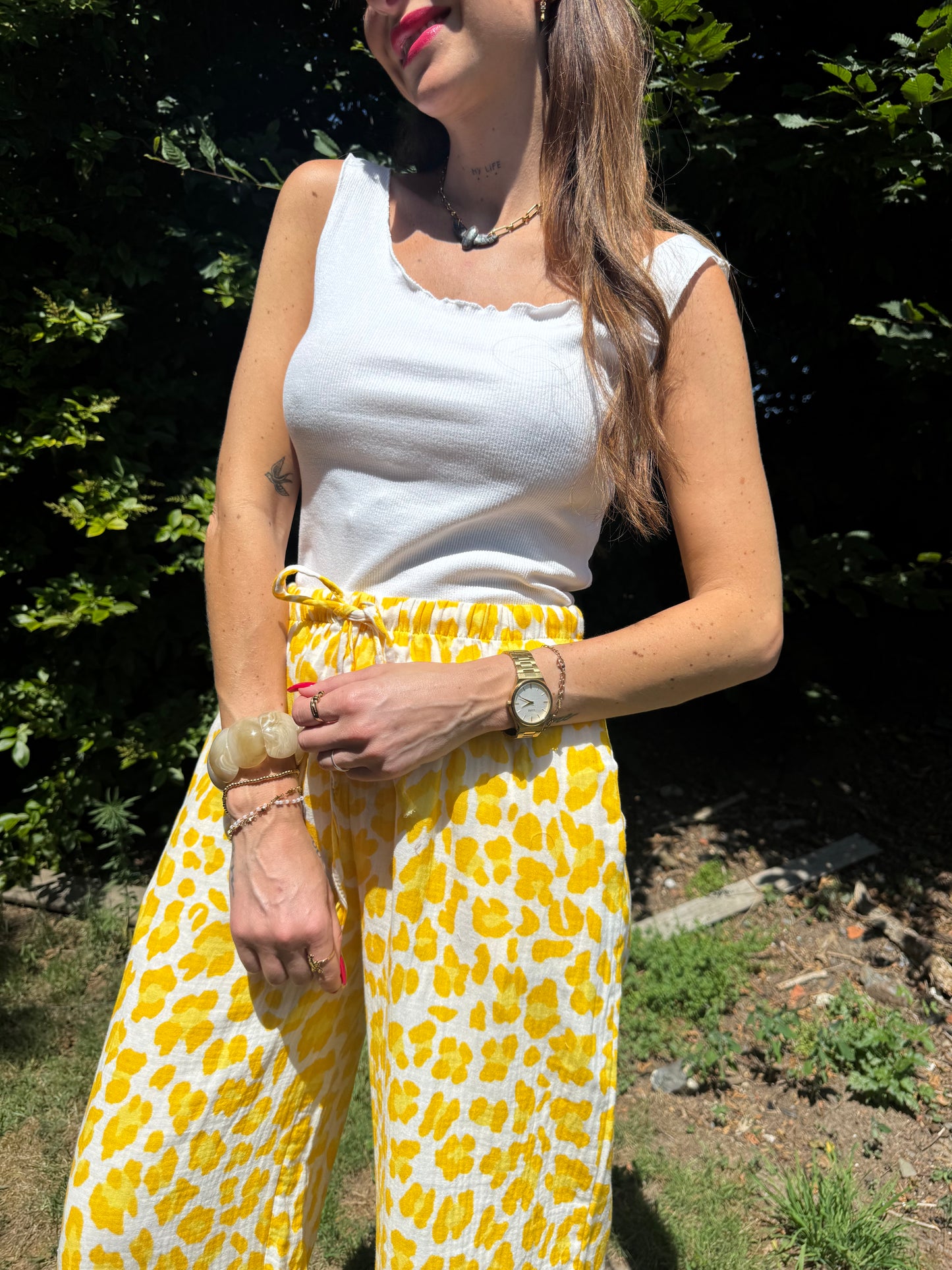 Pantalon Dingo Jaune