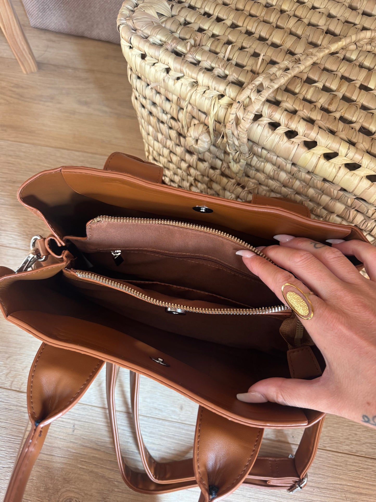 Sac Maxime Camel