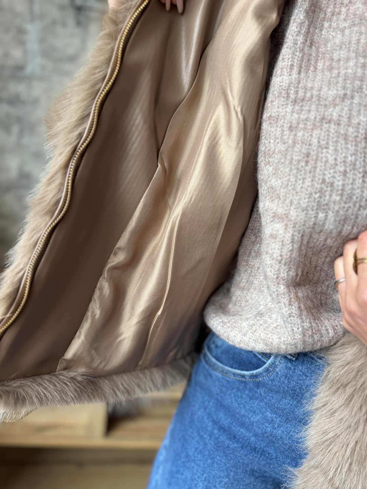 Manteau Patachon Taupe