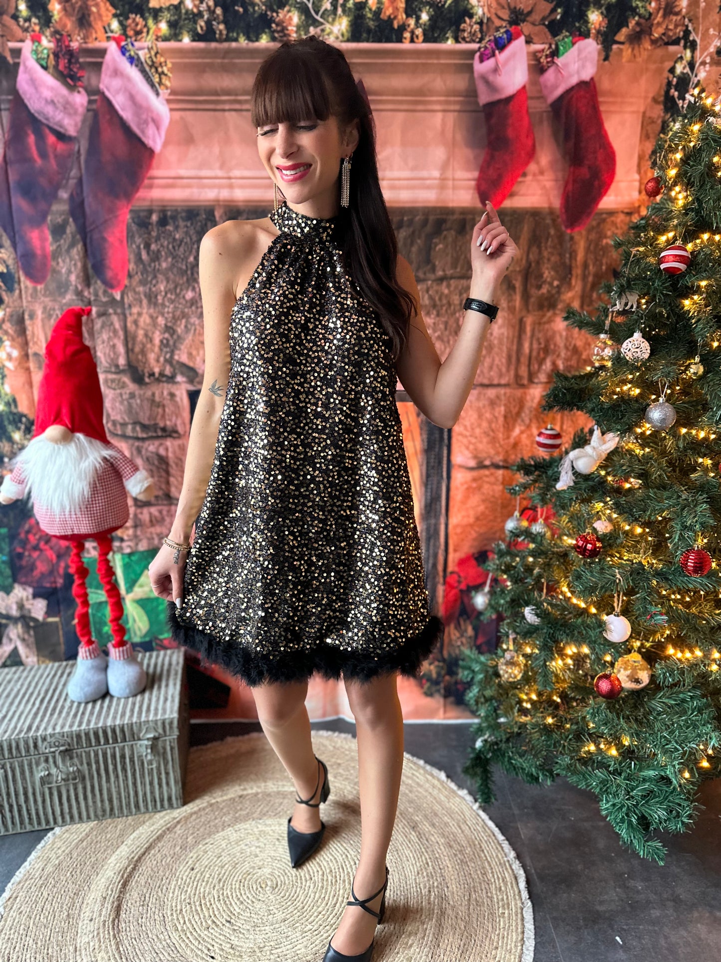 Robe Gala Sequin