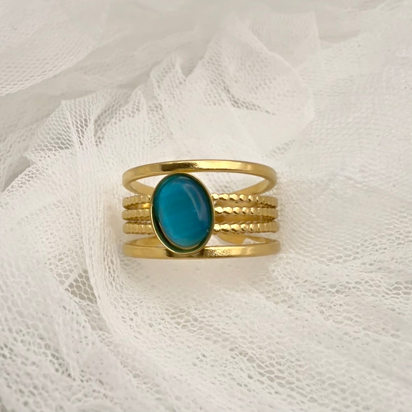 Bague Bleu