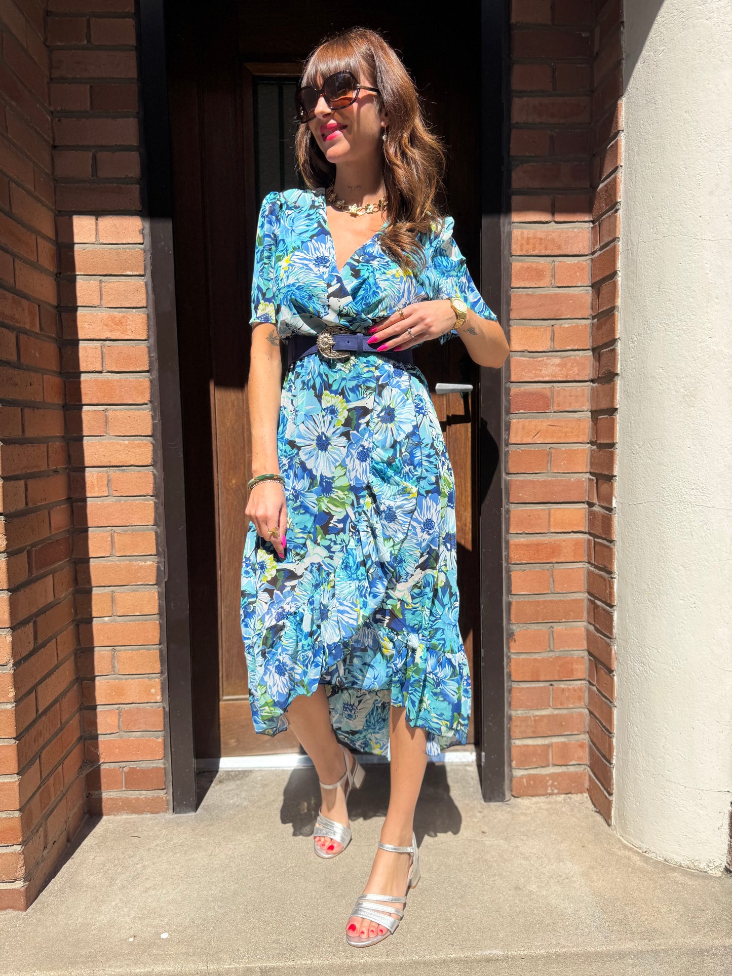 Robe Capucine bleu