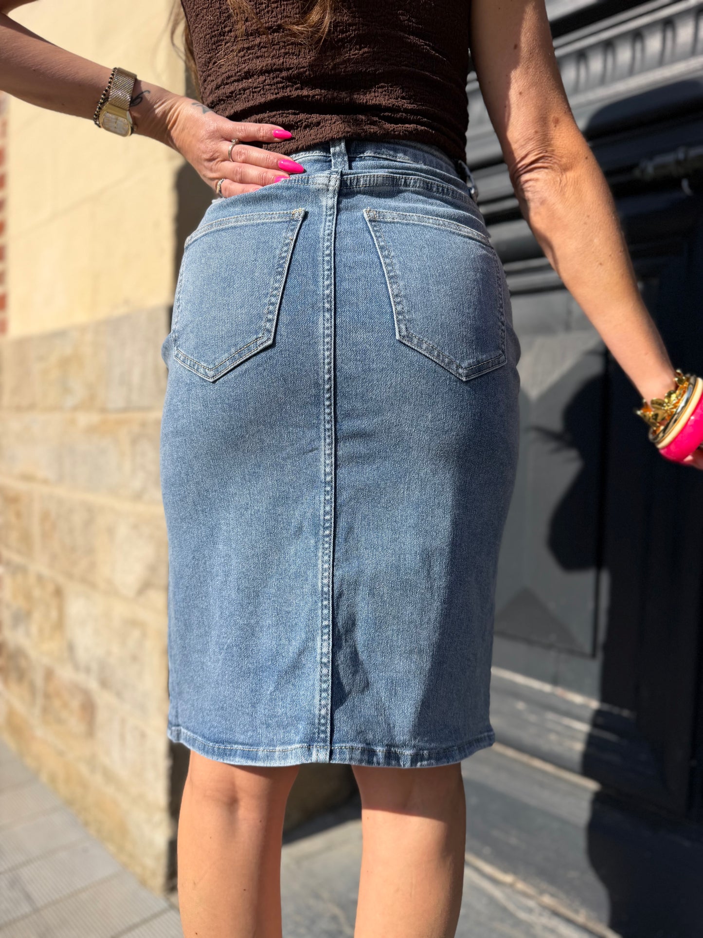 Jupe Jean’s Bouton