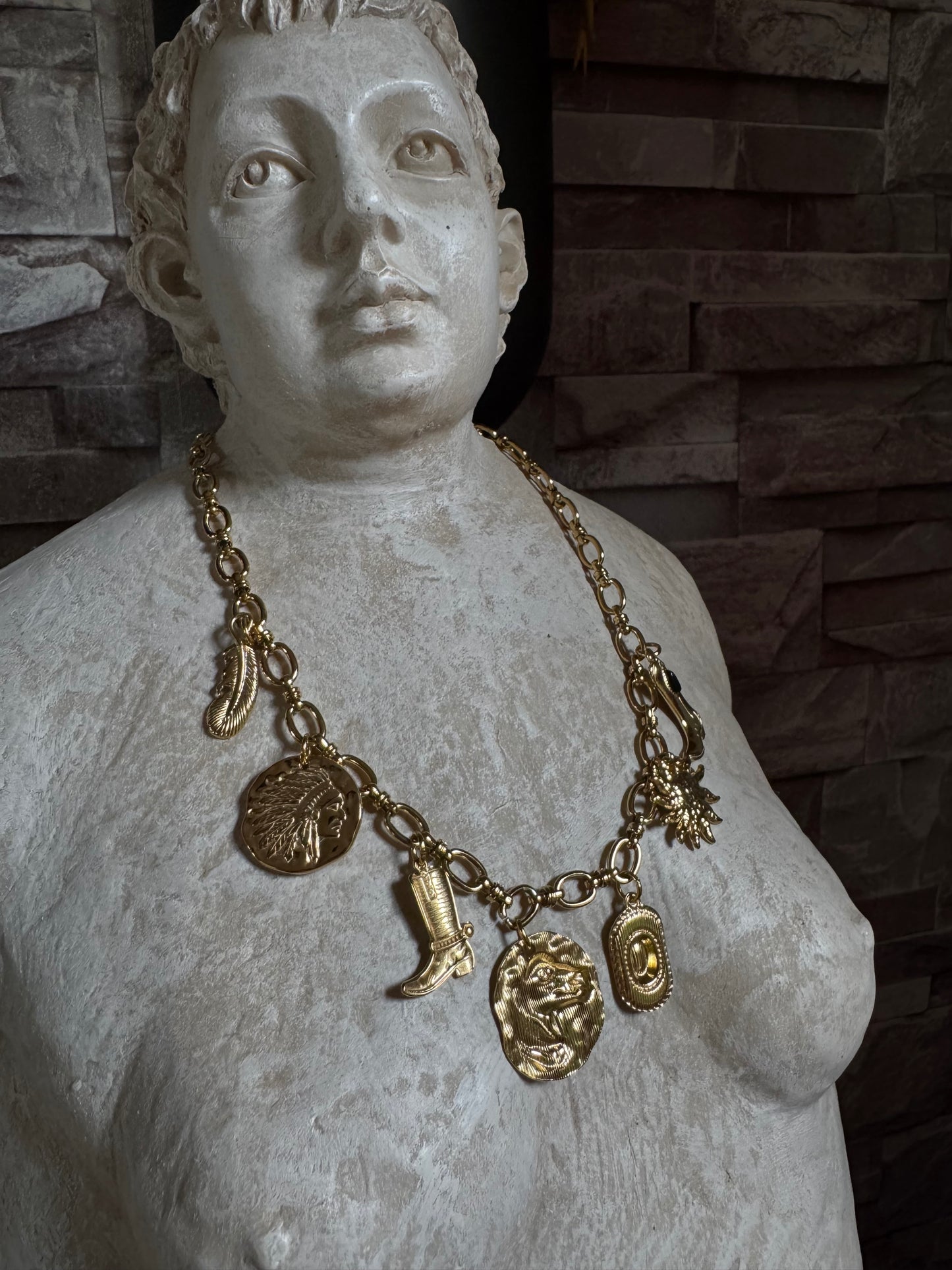 Collier Breloques Santiag