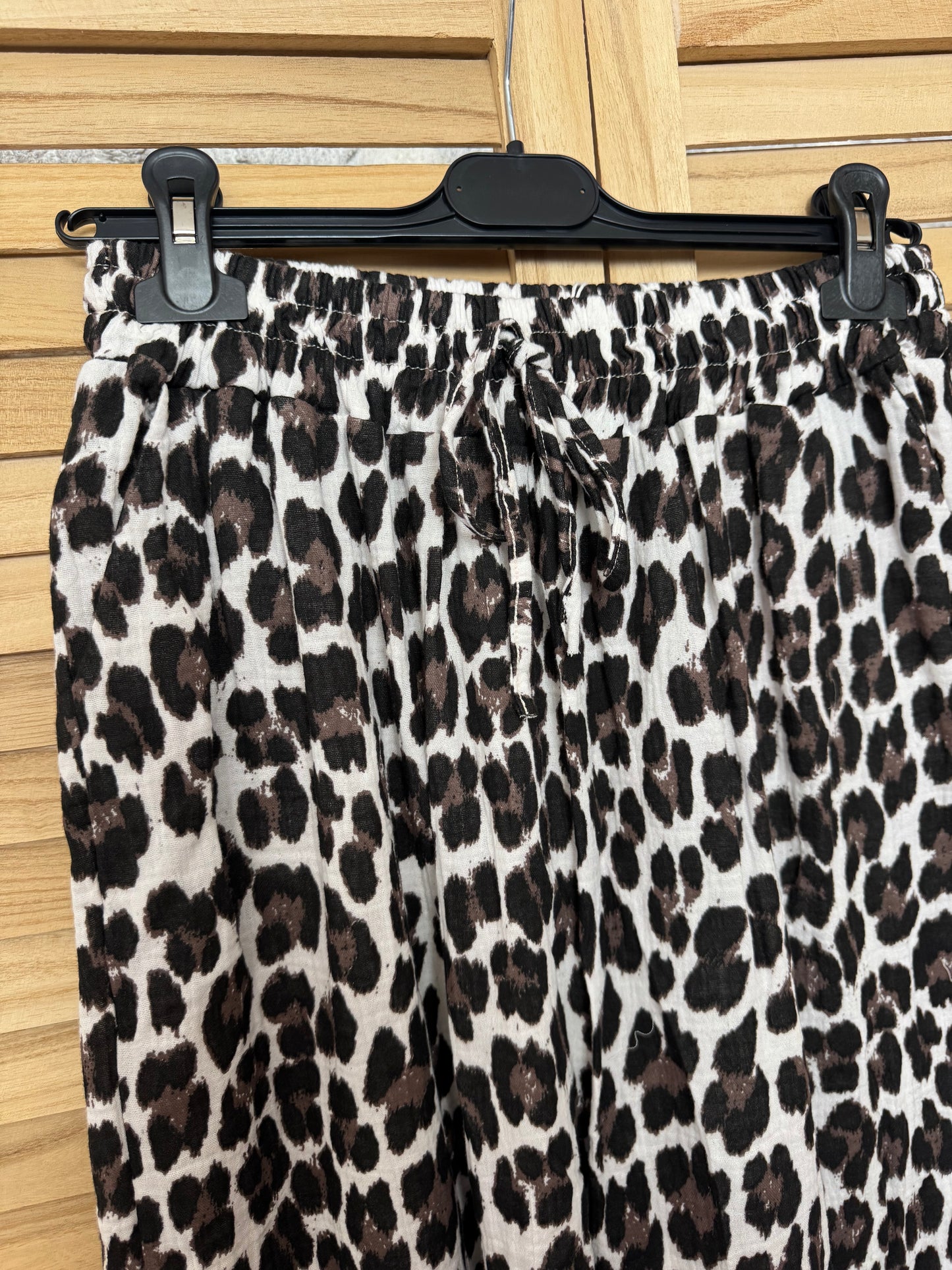 Pantalon Coton Léopard Pulpeuse
