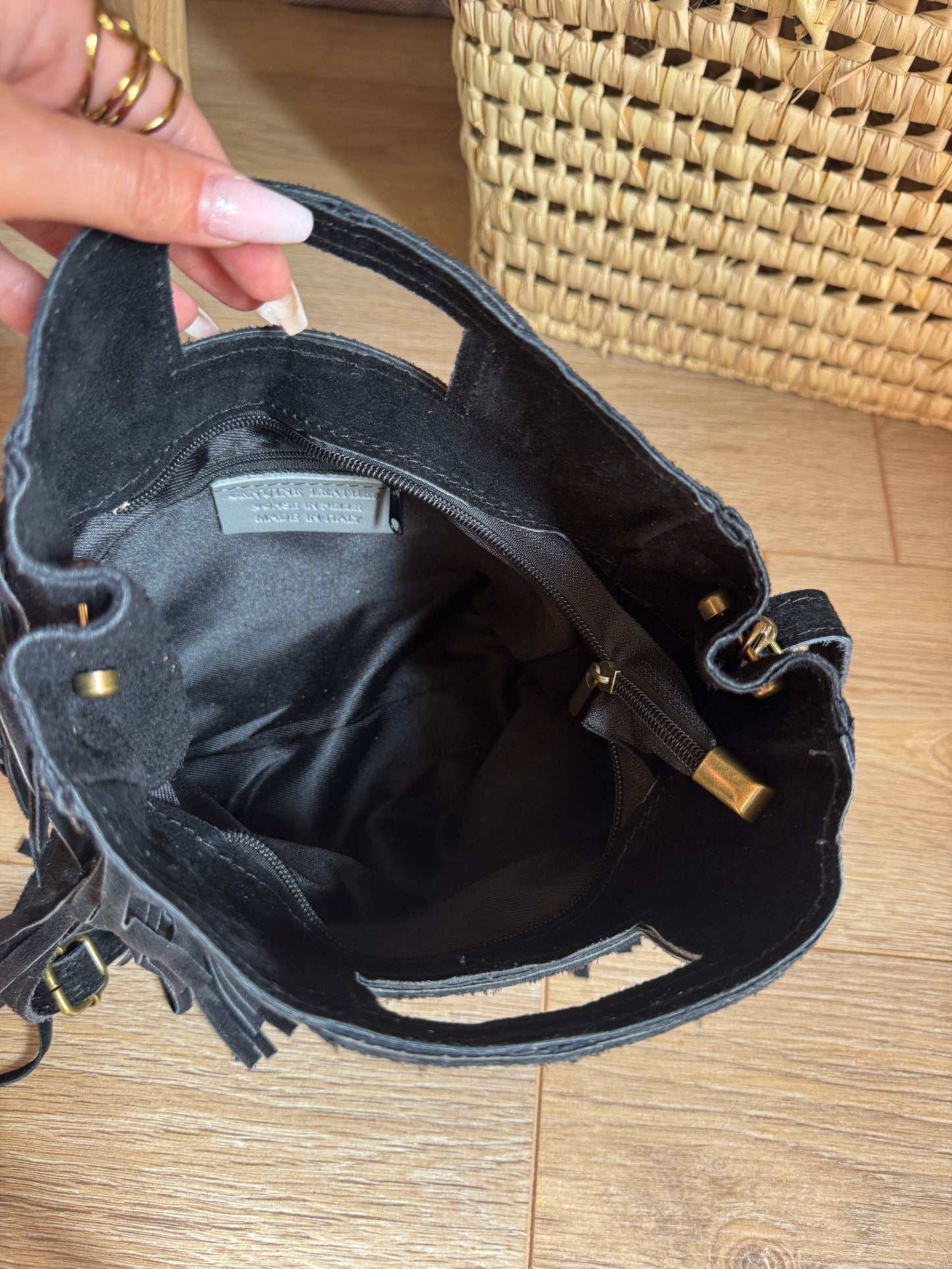 Sac Frange Noir