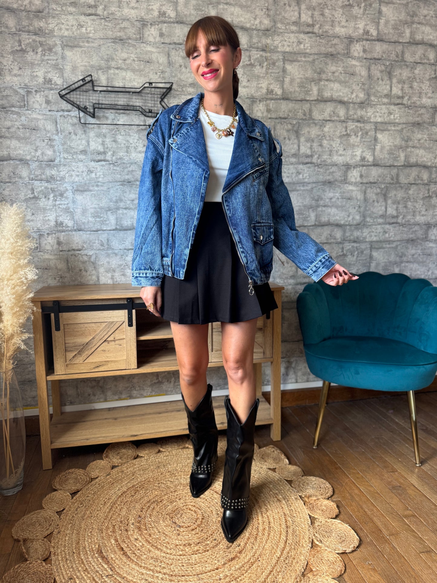 Jupe Short Tiny Noir